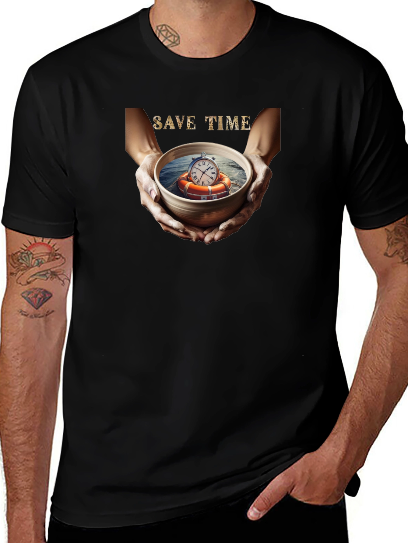 Save Time Graphic Tee