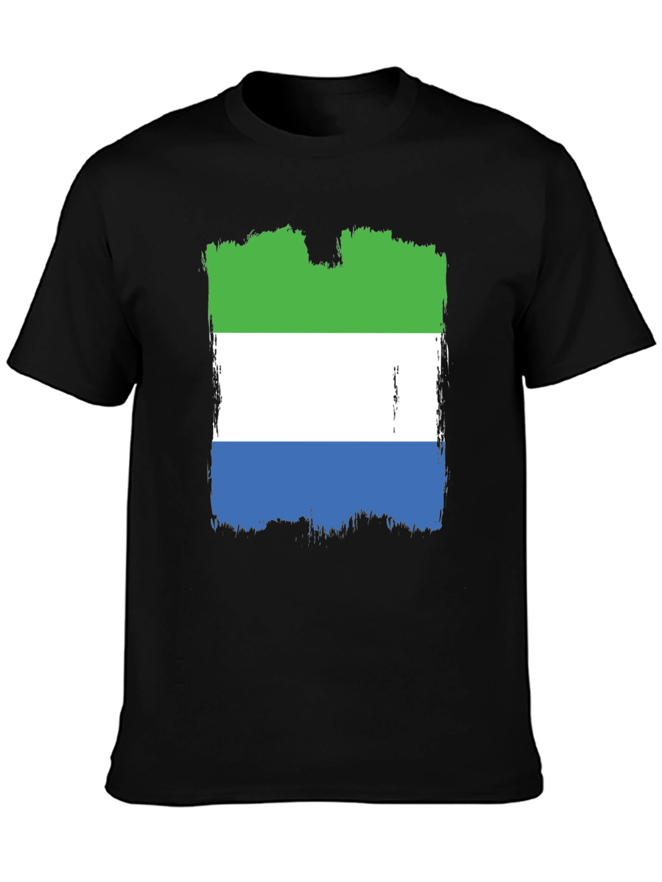 Sierra Leone Flag T-Shirt - Graphic Tee