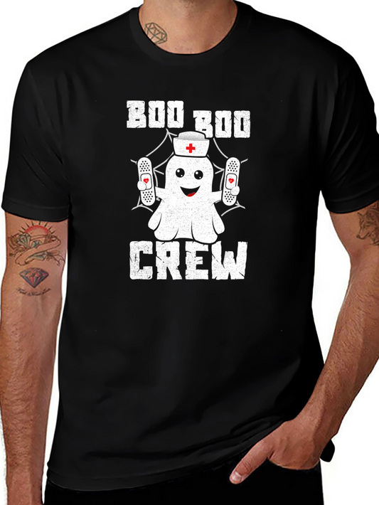 Boo Boo Crew Nurse Ghost T-Shirt