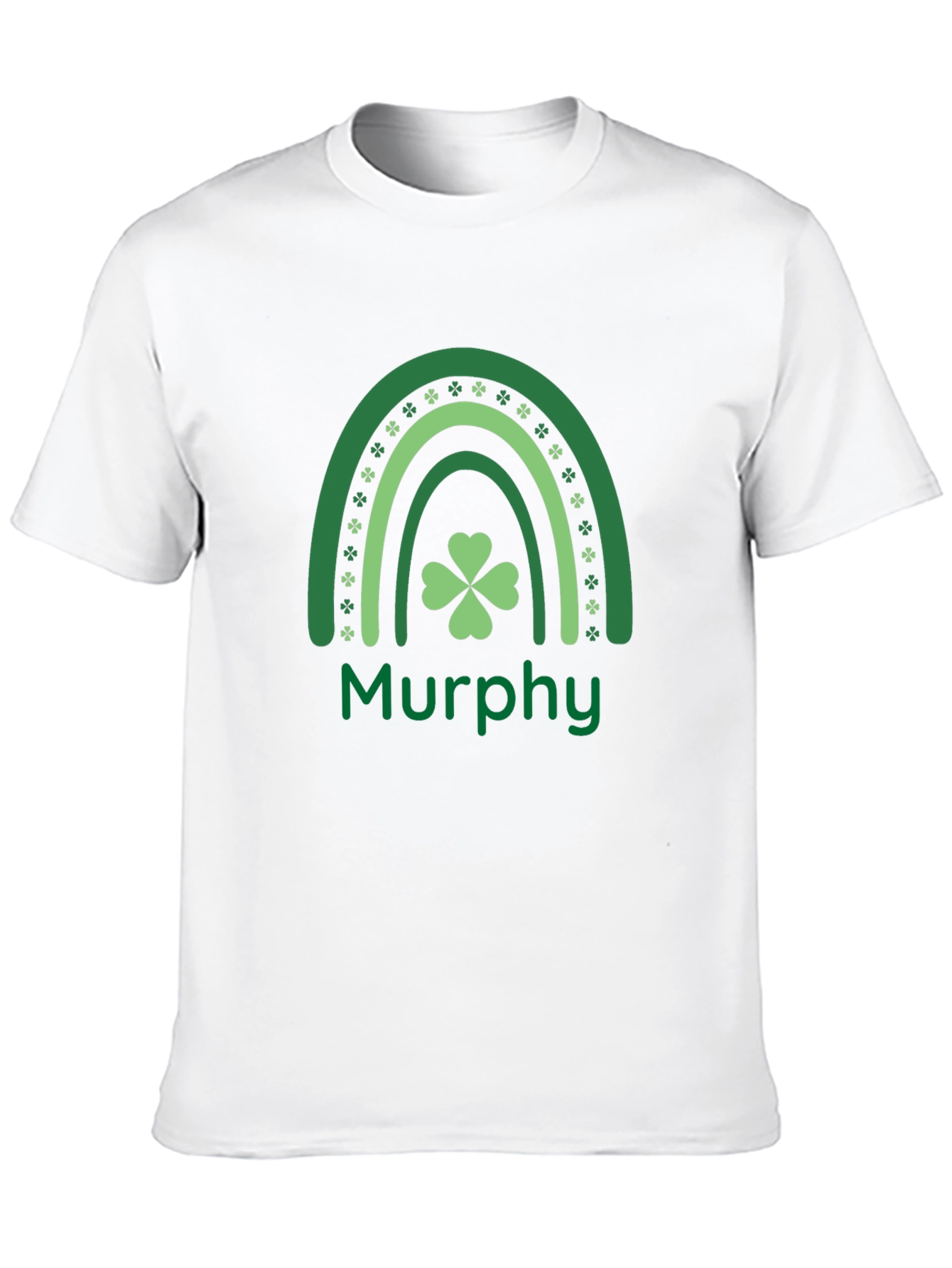 St. Patricks Day Rainbow Personalized T-Shirt