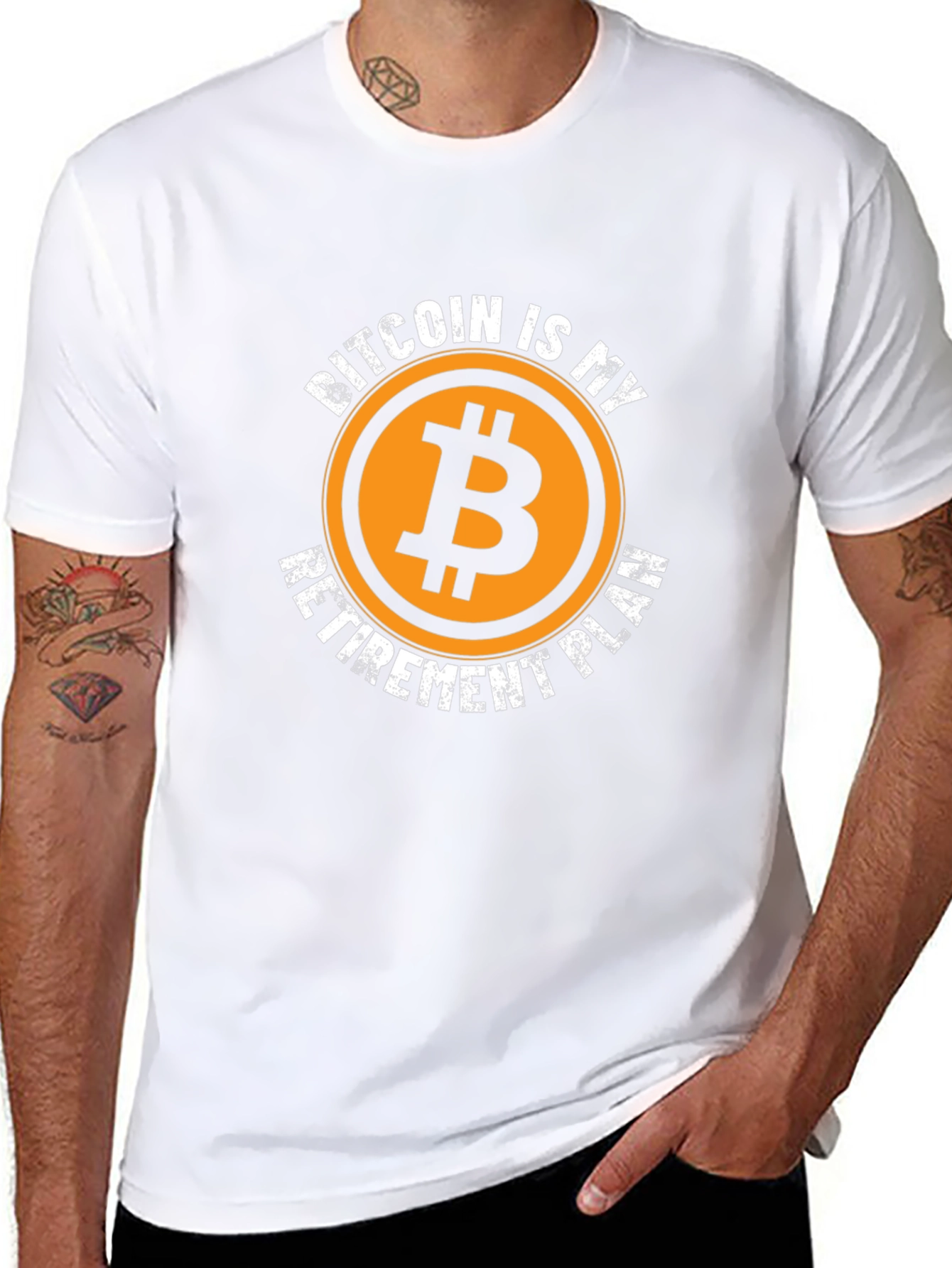 Bitcoin Retirement Plan Graphic T-Shirt