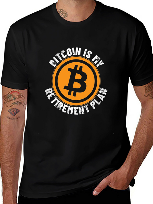 Bitcoin Retirement Plan Graphic T-Shirt