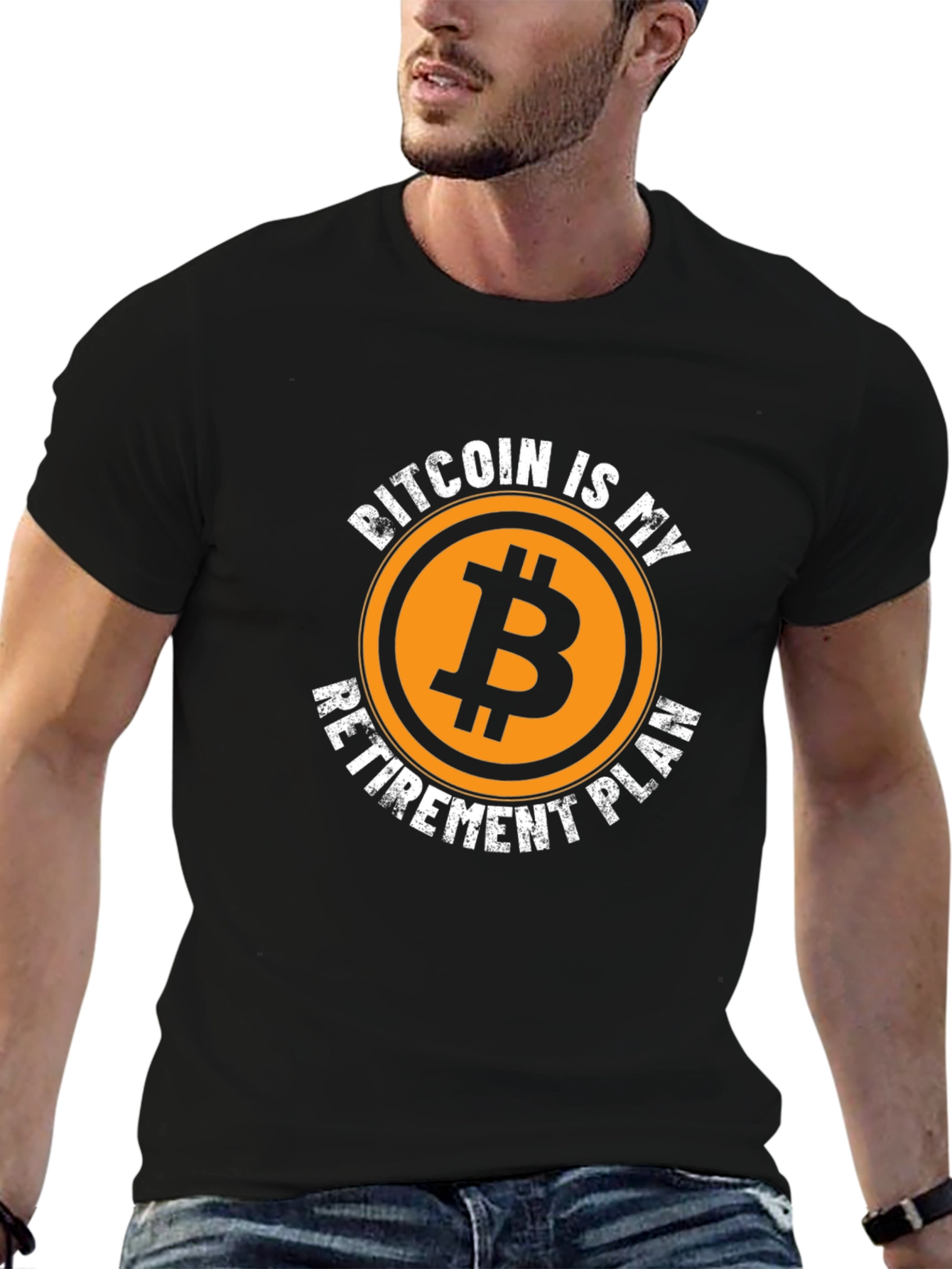 Bitcoin Retirement Plan Graphic T-Shirt