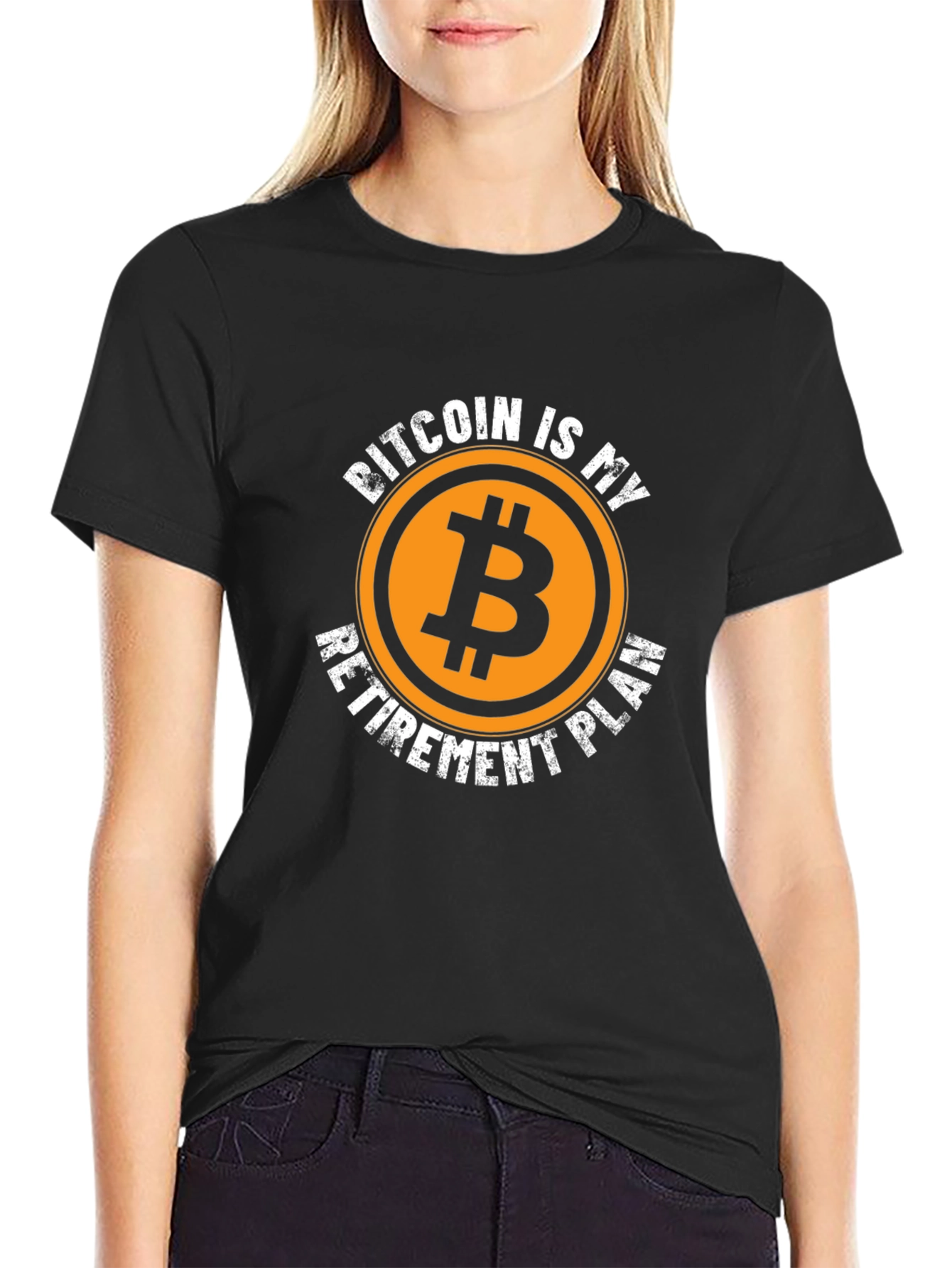 Bitcoin Retirement Plan Graphic T-Shirt