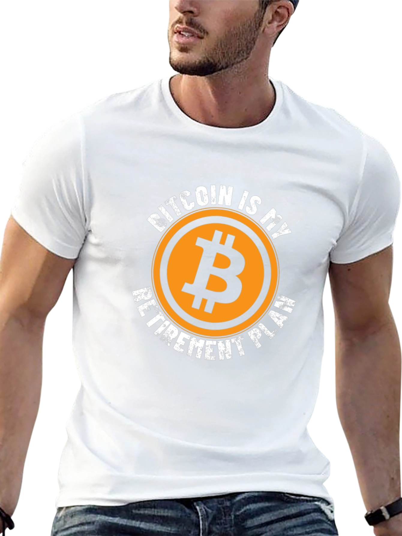 Bitcoin Retirement Plan Graphic T-Shirt