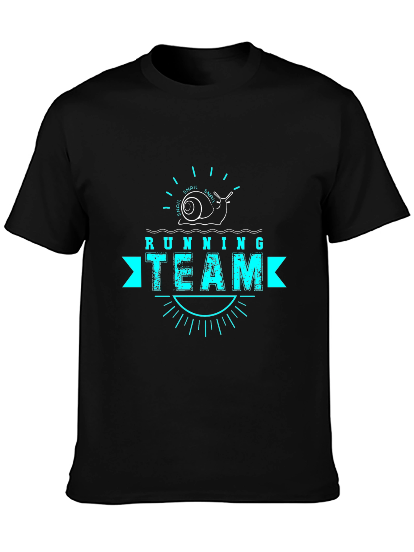 Snail Running Team Graphic T-Shirt