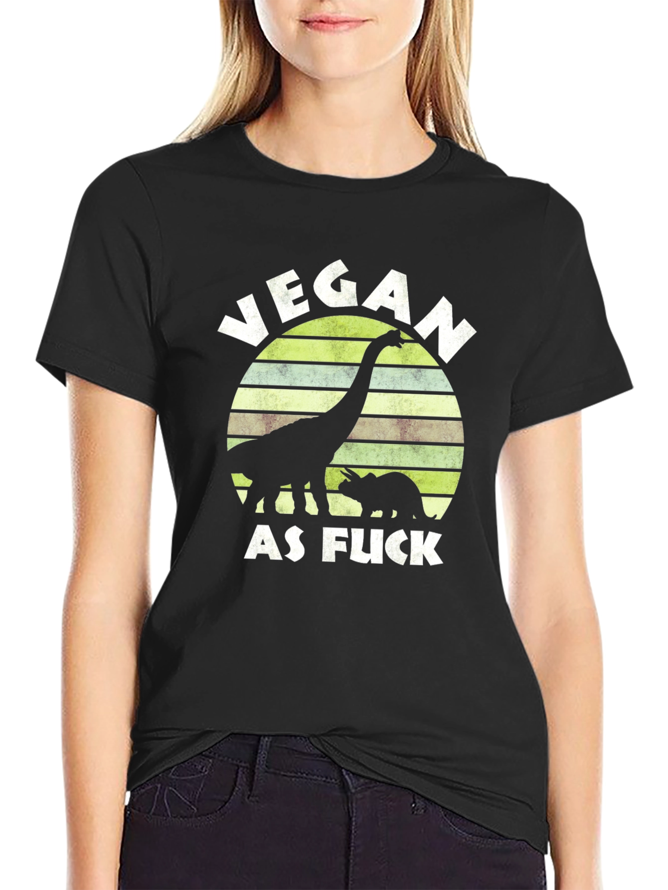 Vegan Dinosaur T-Shirt - Unisex