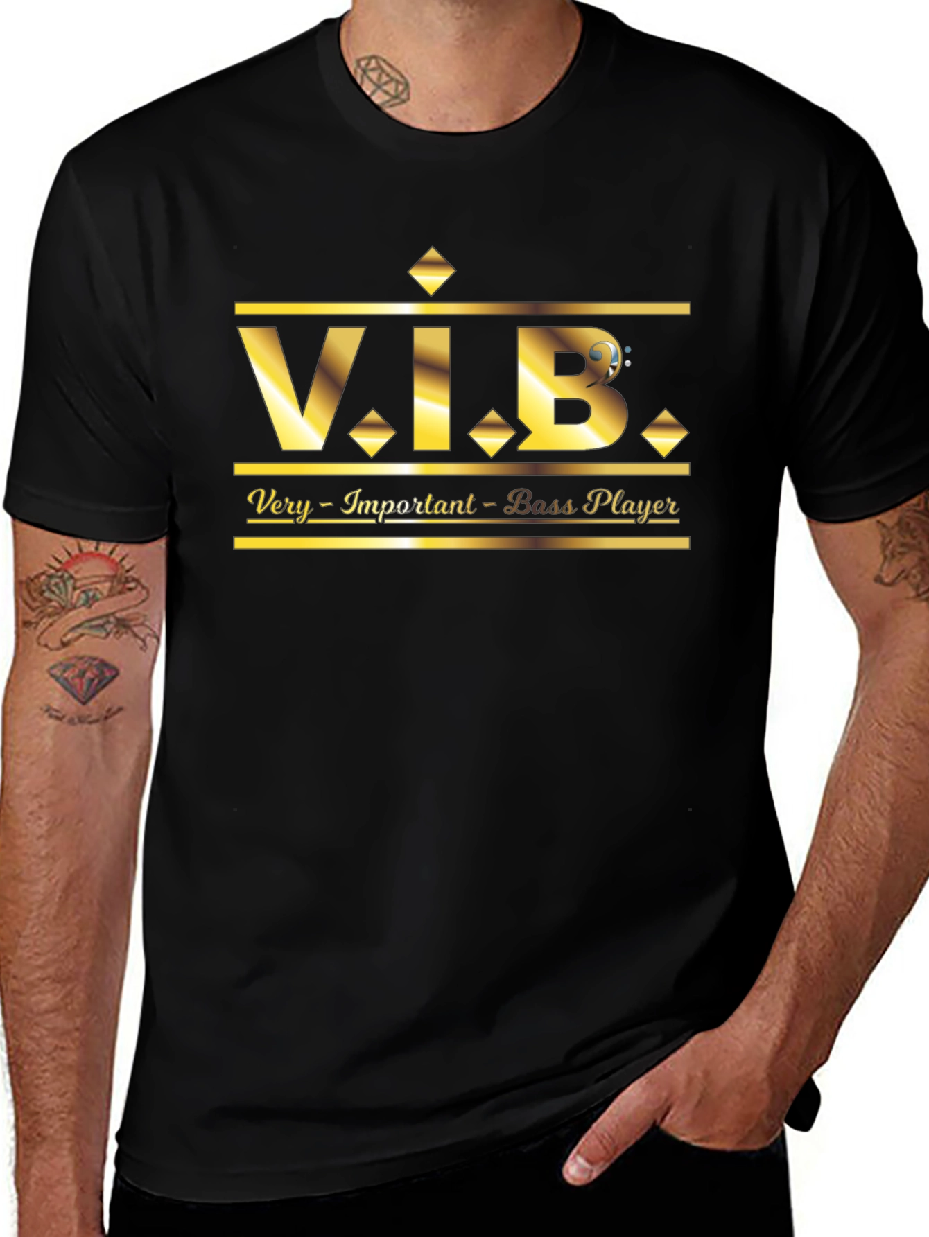 V.I.B. Very Important Bass Player T-Shirt
