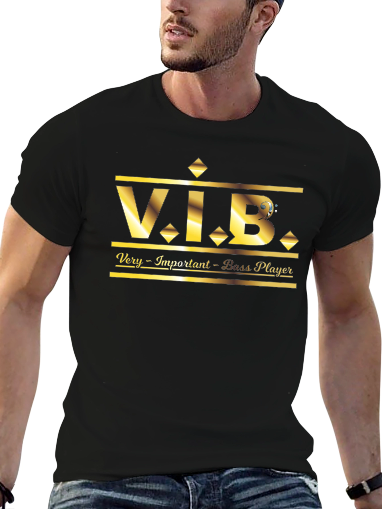V.I.B. Very Important Bass Player T-Shirt