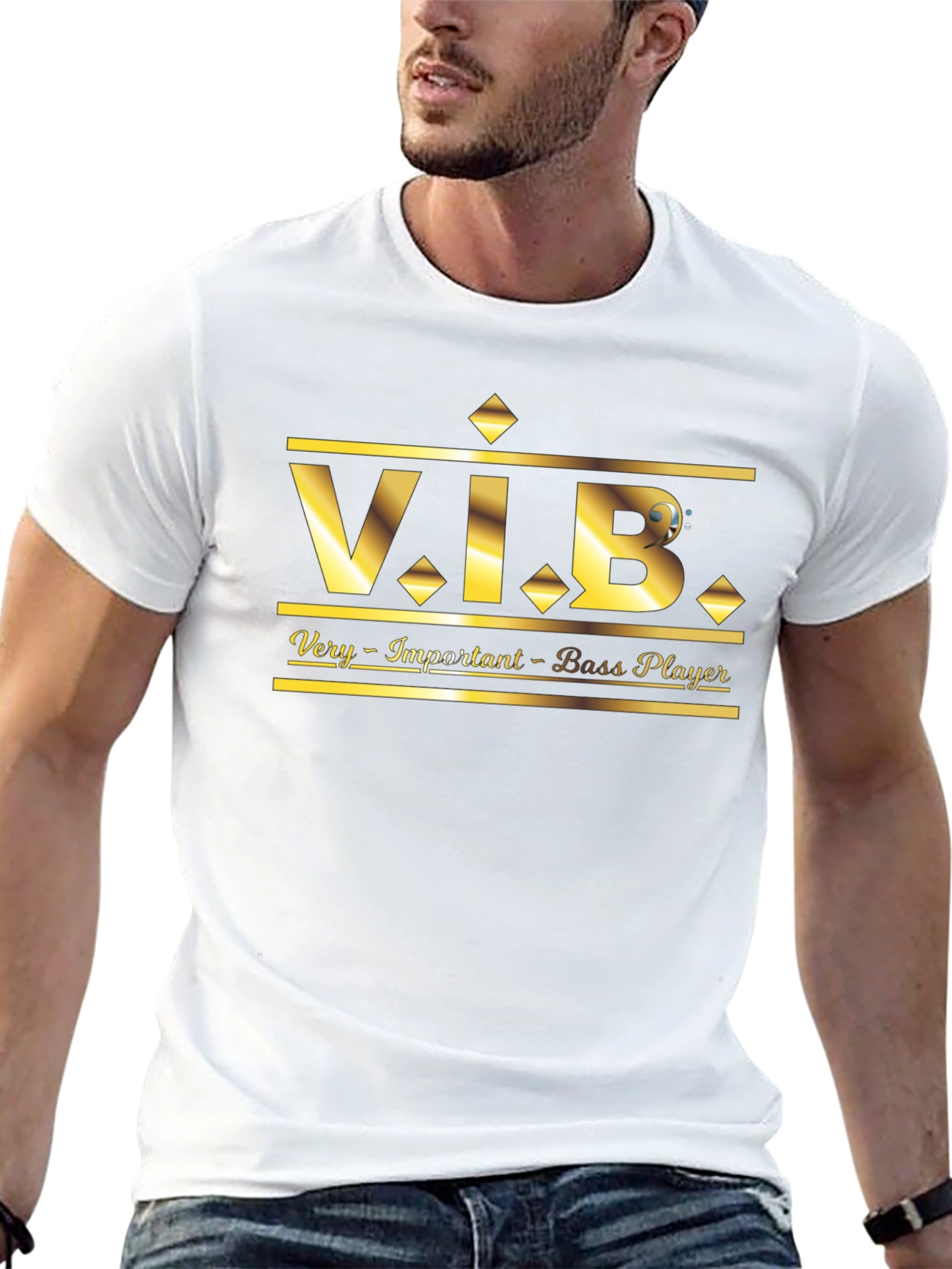 V.I.B. Very Important Bass Player T-Shirt
