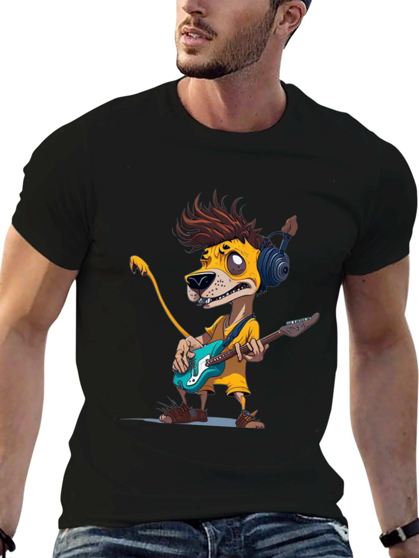 Rockstar Lion Graphic Tee