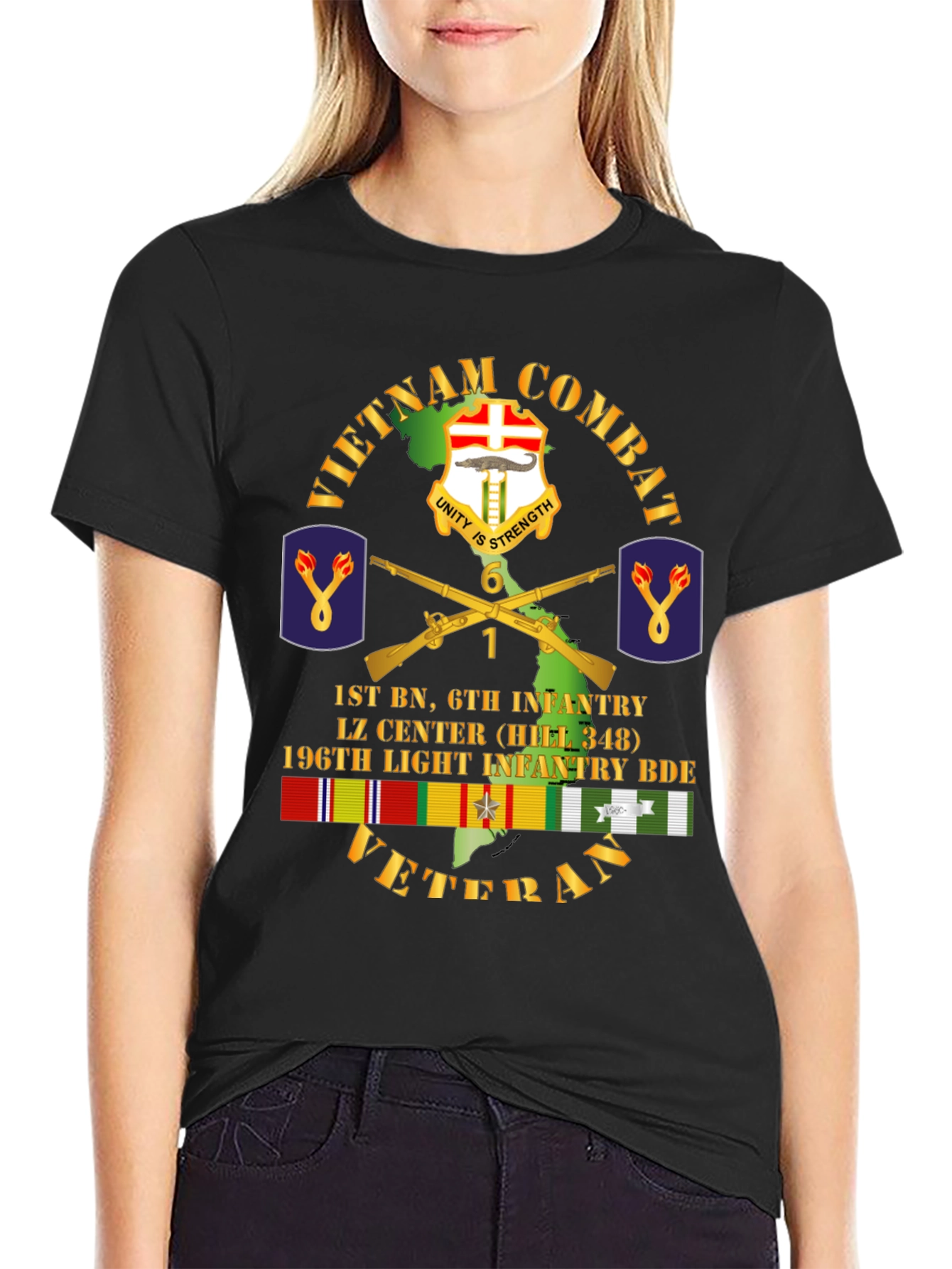 Vietnam Combat Veteran T-Shirt