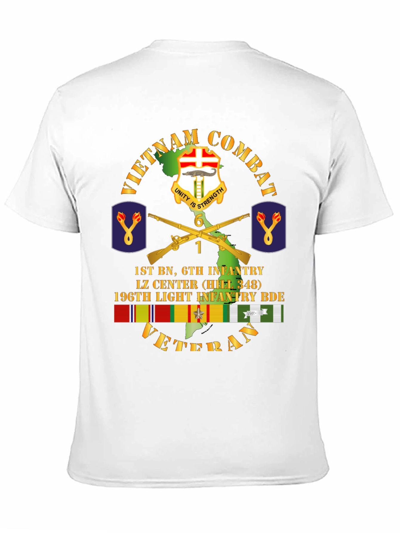 Vietnam Combat Veteran T-Shirt