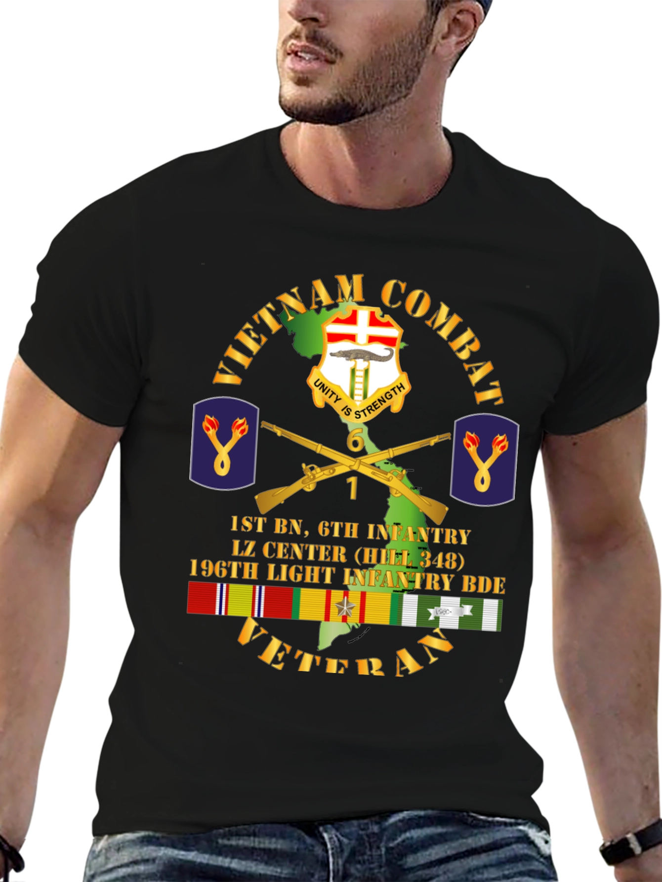 Vietnam Combat Veteran T-Shirt