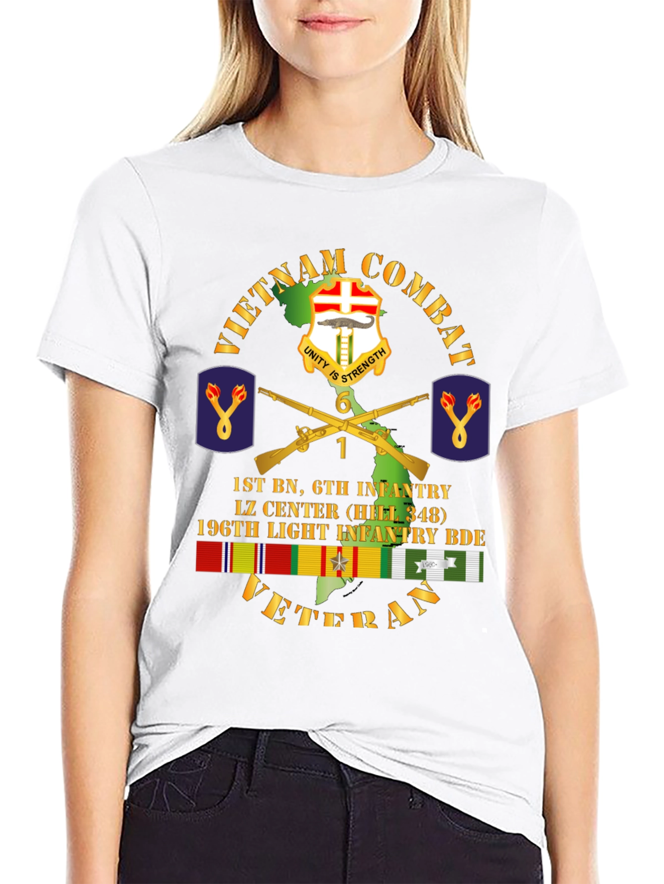 Vietnam Combat Veteran T-Shirt