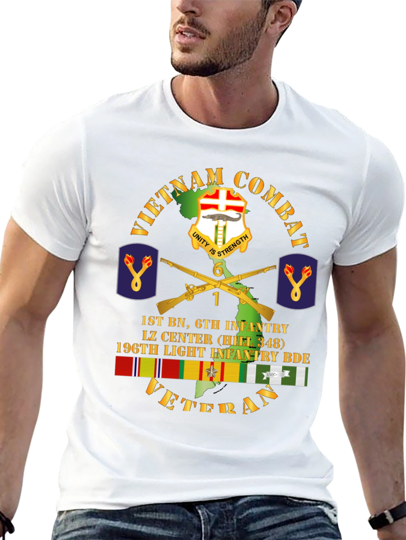 Vietnam Combat Veteran T-Shirt
