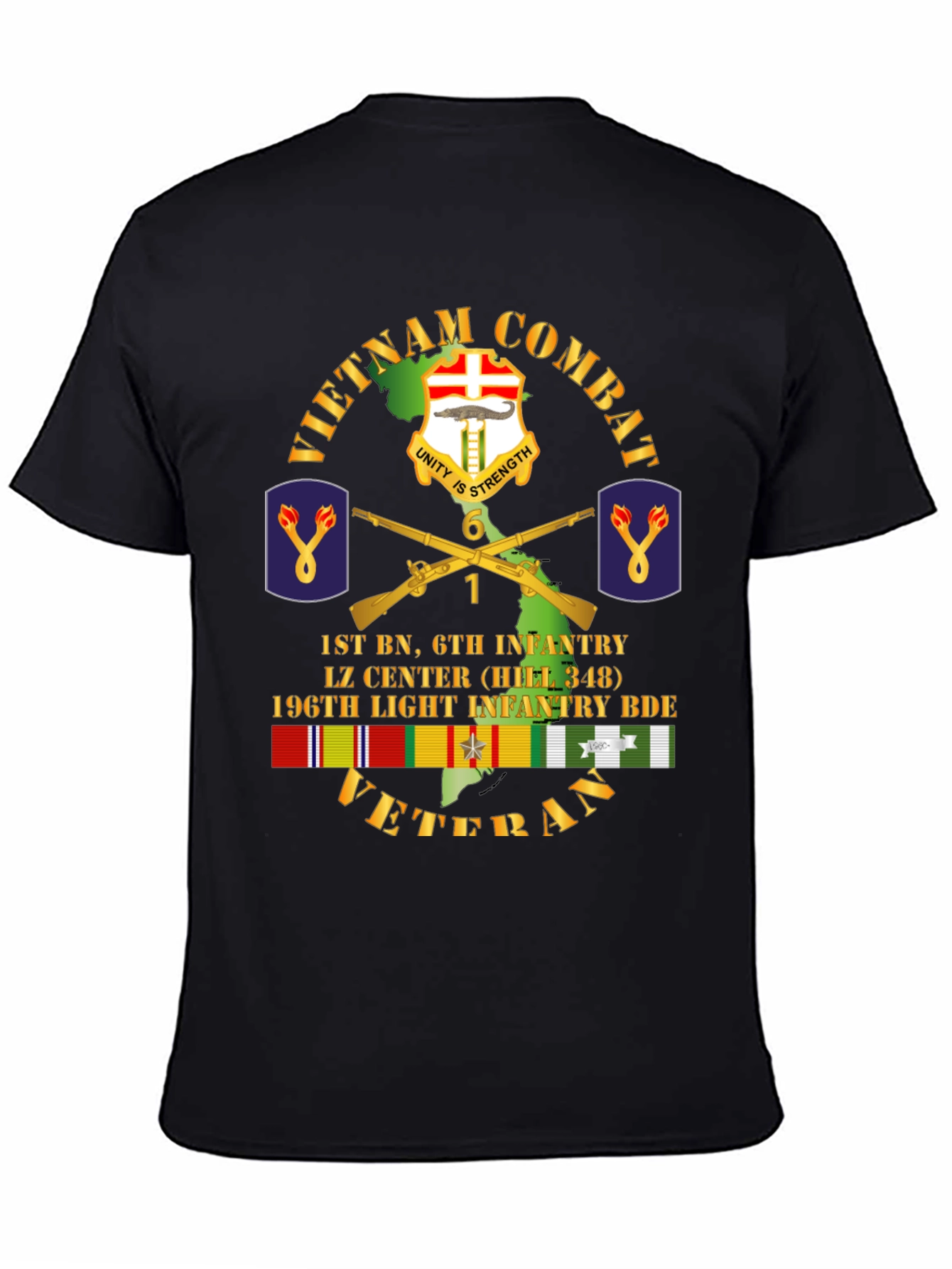 Vietnam Combat Veteran T-Shirt