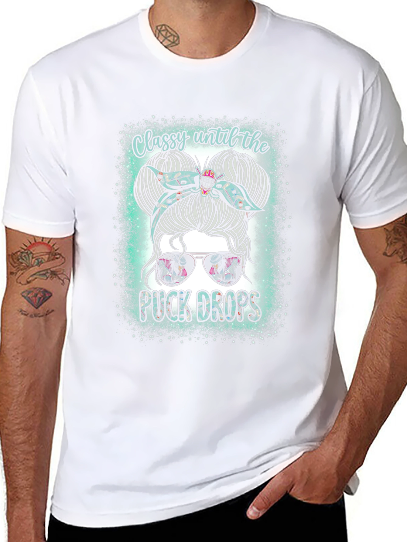 Classy Until the Puck Drops T-Shirt