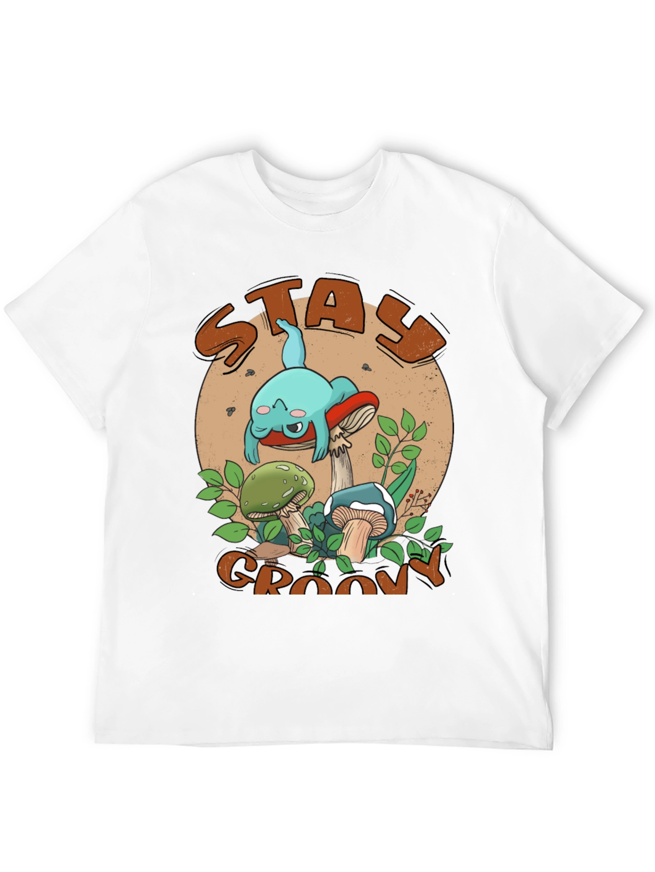 Stay Groovy Mushroom T-Shirt - Comfy Graphic Tee