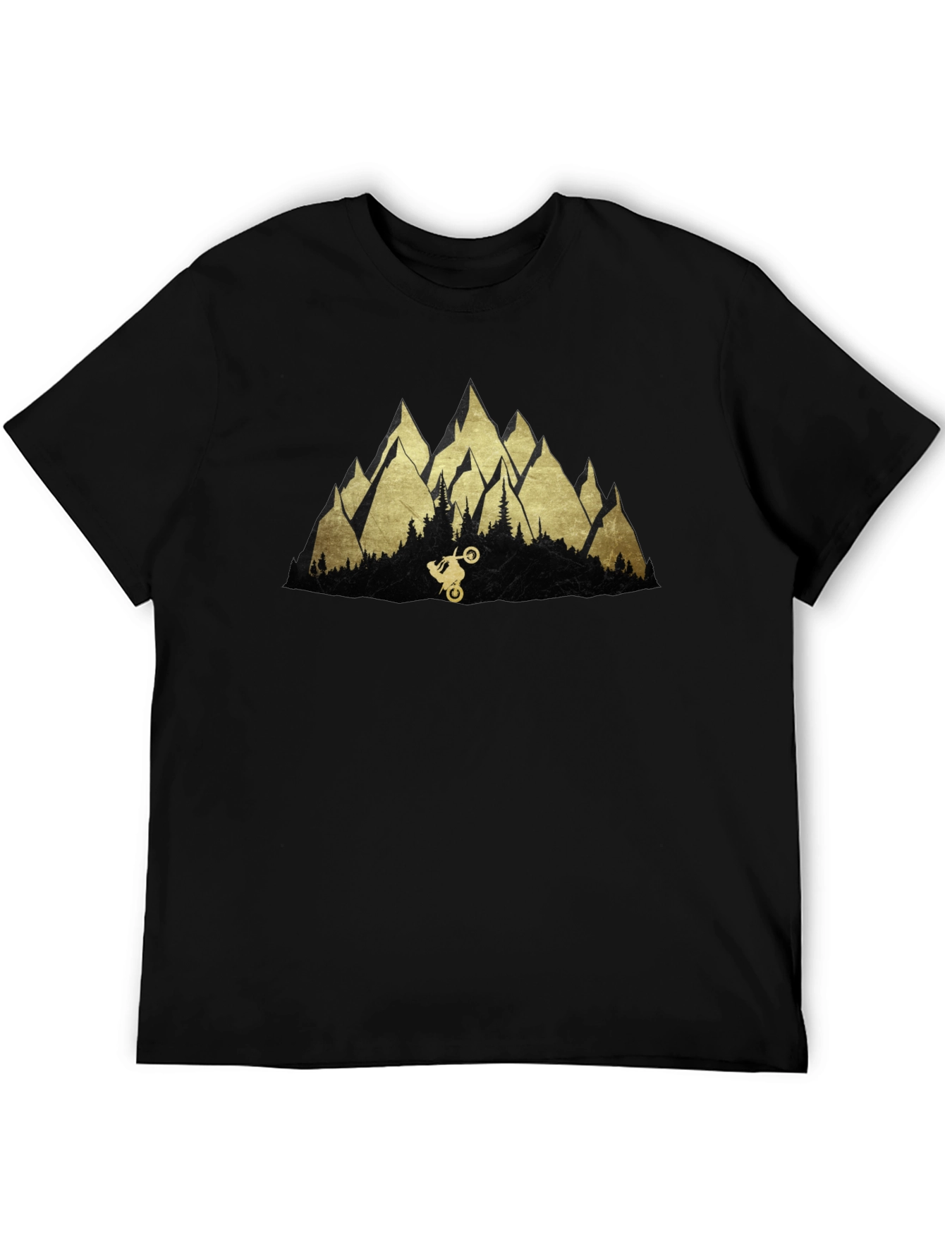 Mountain Biker Tee - Adventure Awaits!