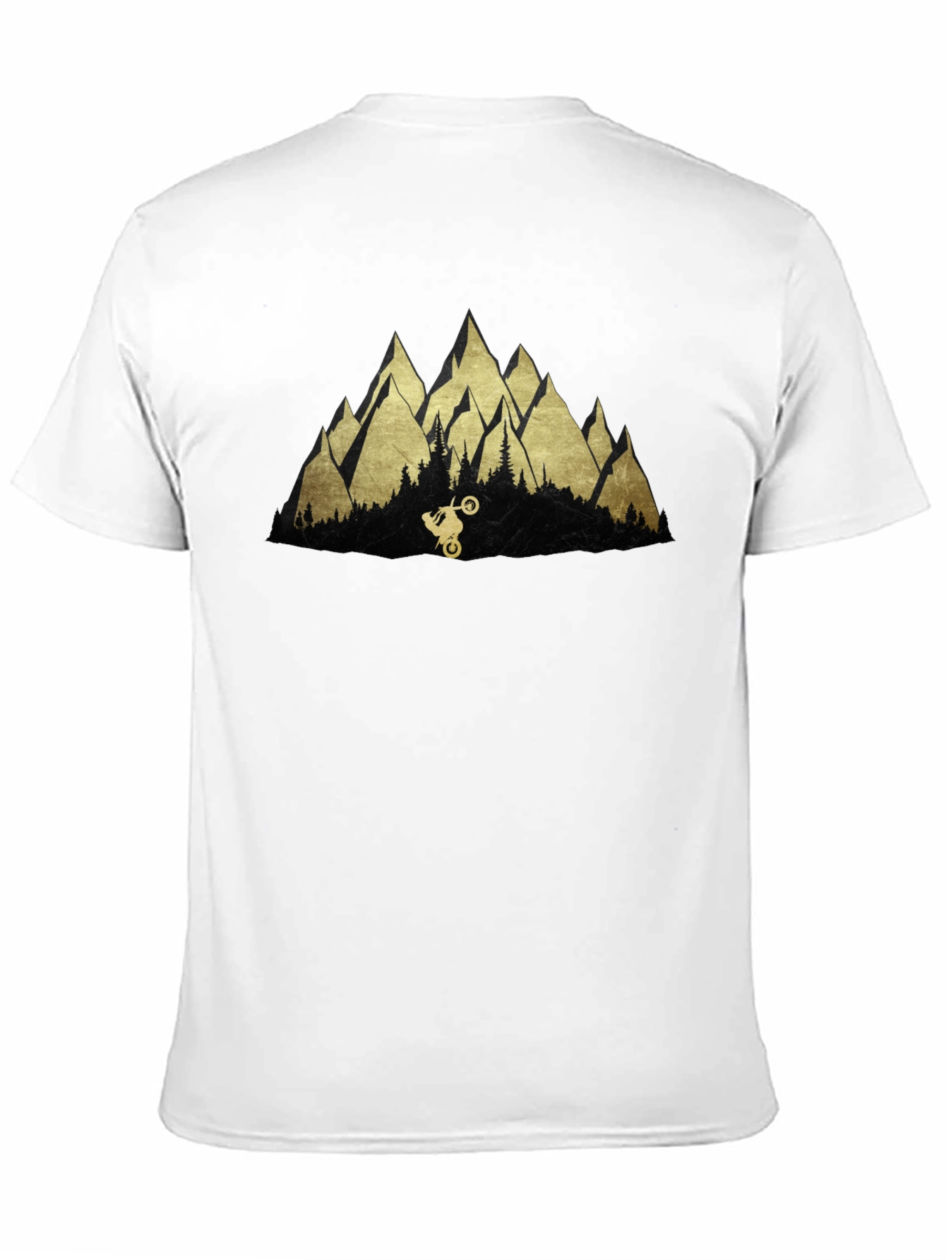 Mountain Biker Tee - Adventure Awaits!