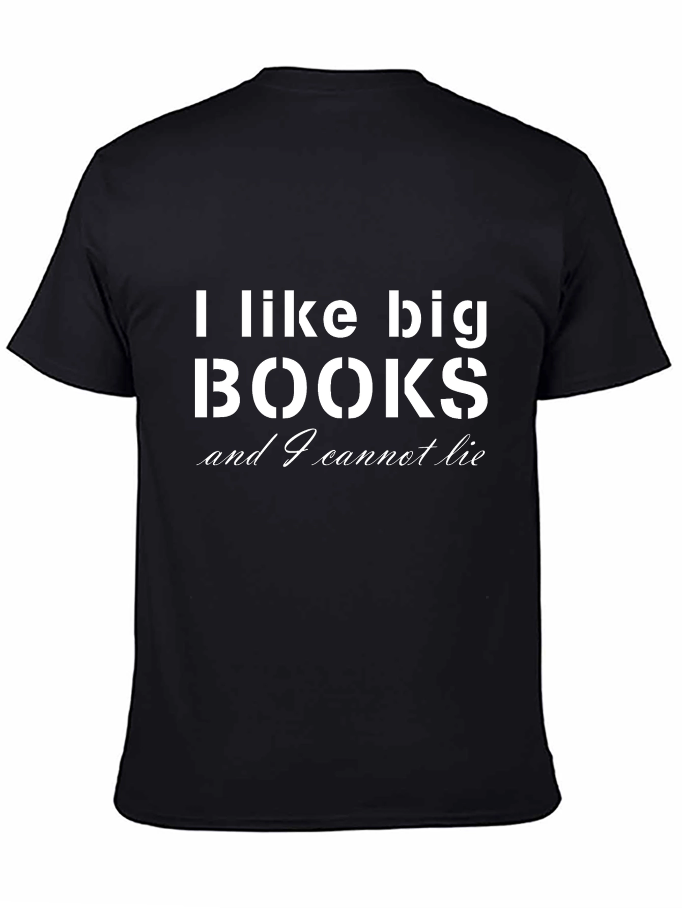 I Like Big Books T-Shirt Funny Book Lover Tee
