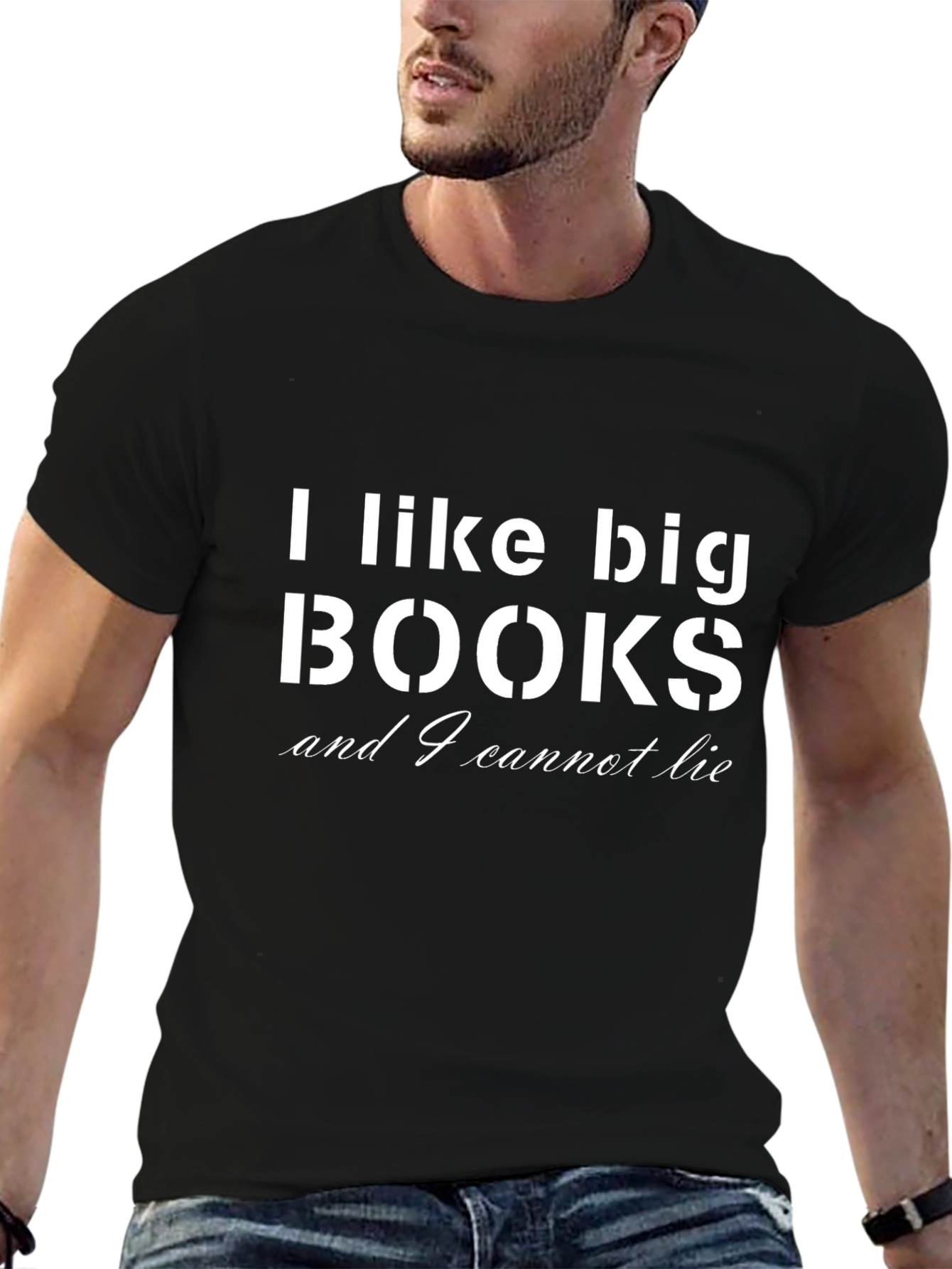 I Like Big Books T-Shirt Funny Book Lover Tee