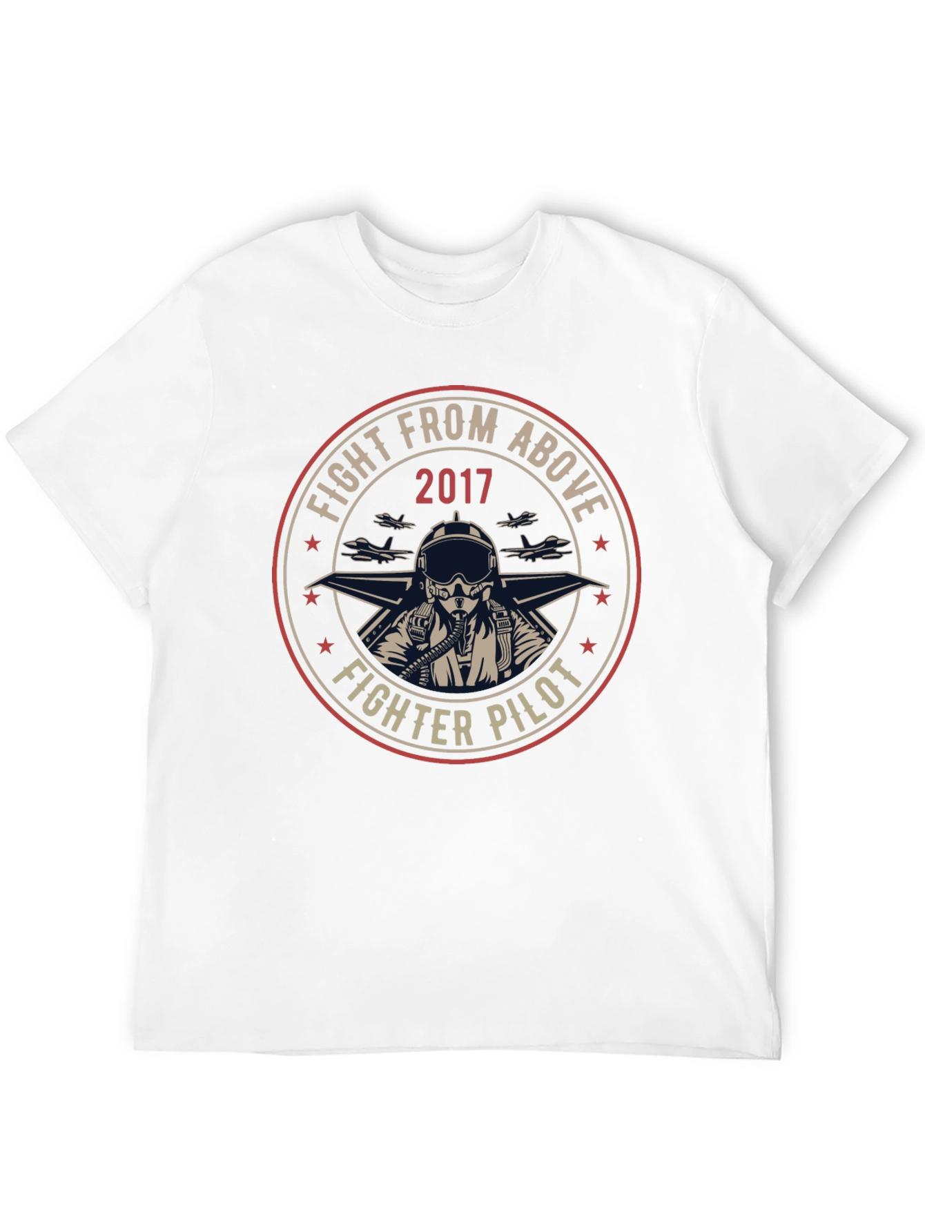 Fighter Pilot Graphic T-Shirt - Fight From Above 2017