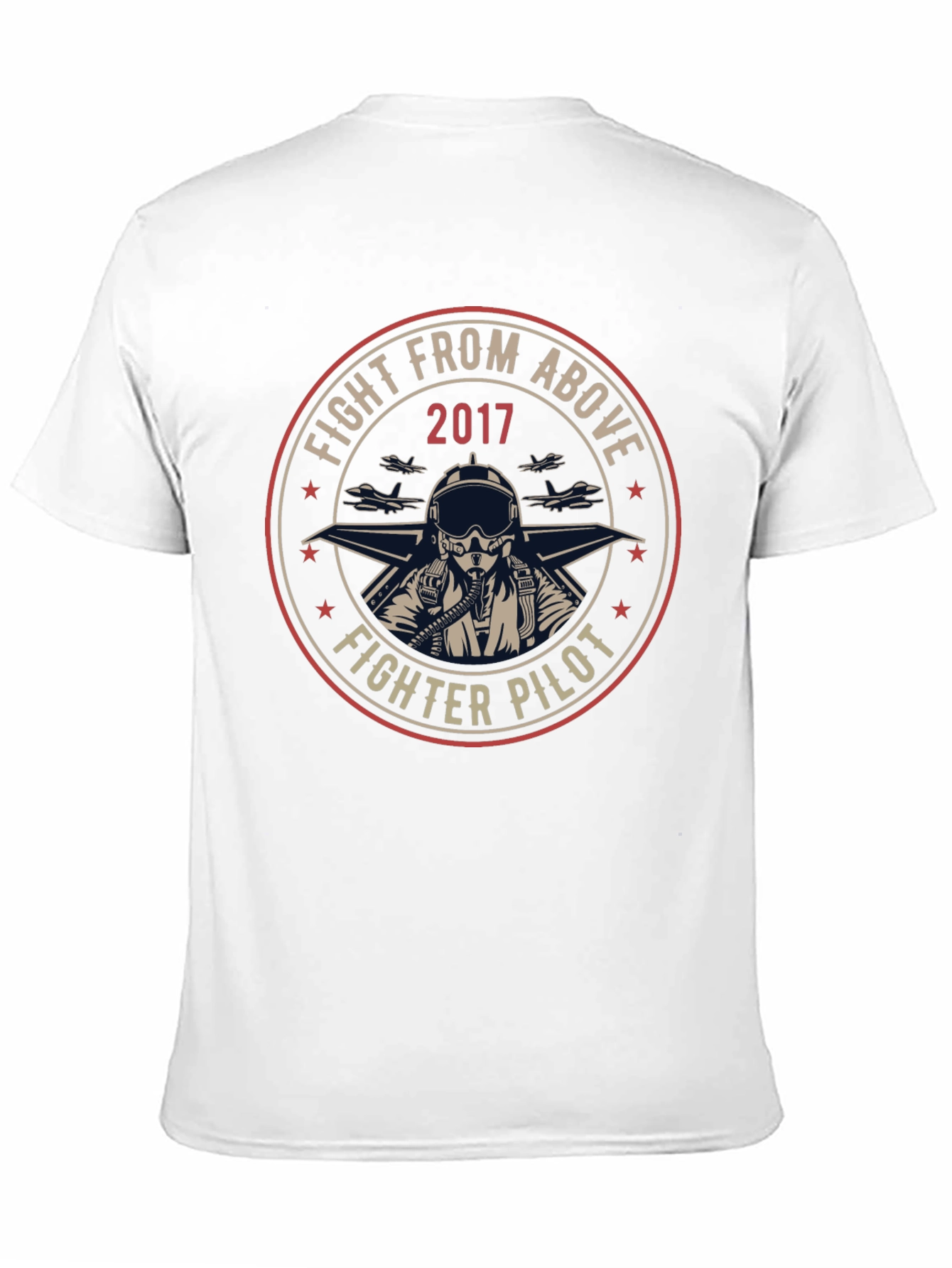 Fighter Pilot Graphic T-Shirt - Fight From Above 2017