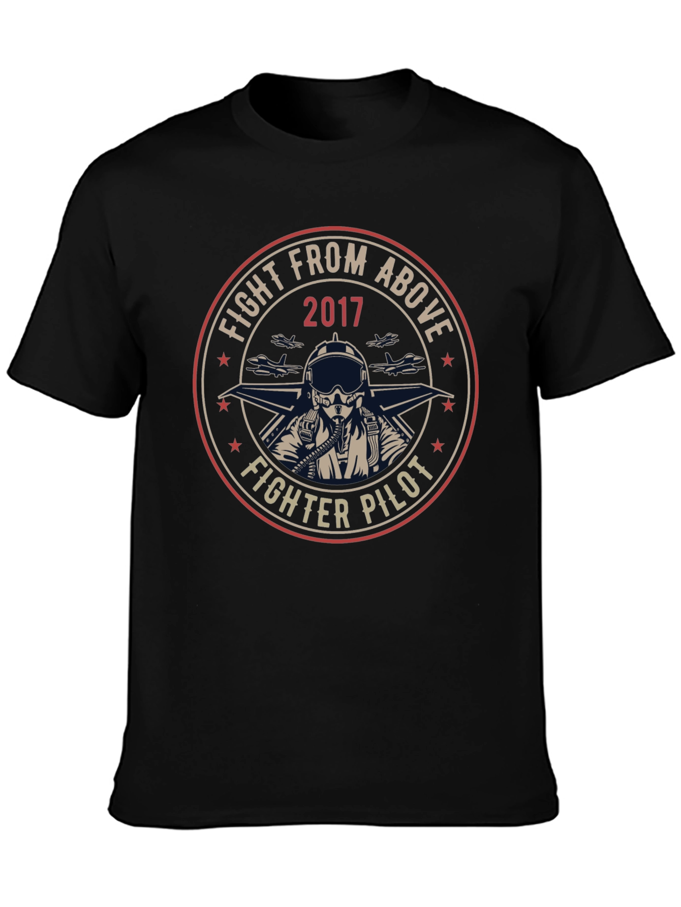 Fighter Pilot Graphic T-Shirt - Fight From Above 2017