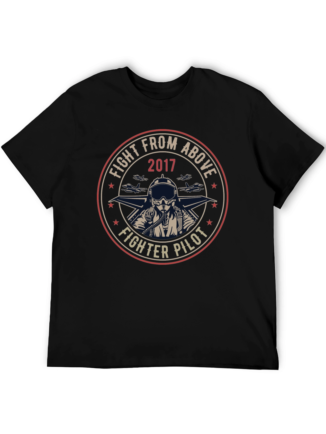 Fighter Pilot Graphic T-Shirt - Fight From Above 2017