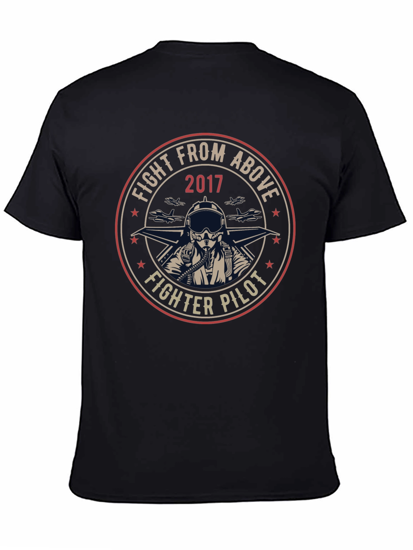Fighter Pilot Graphic T-Shirt - Fight From Above 2017