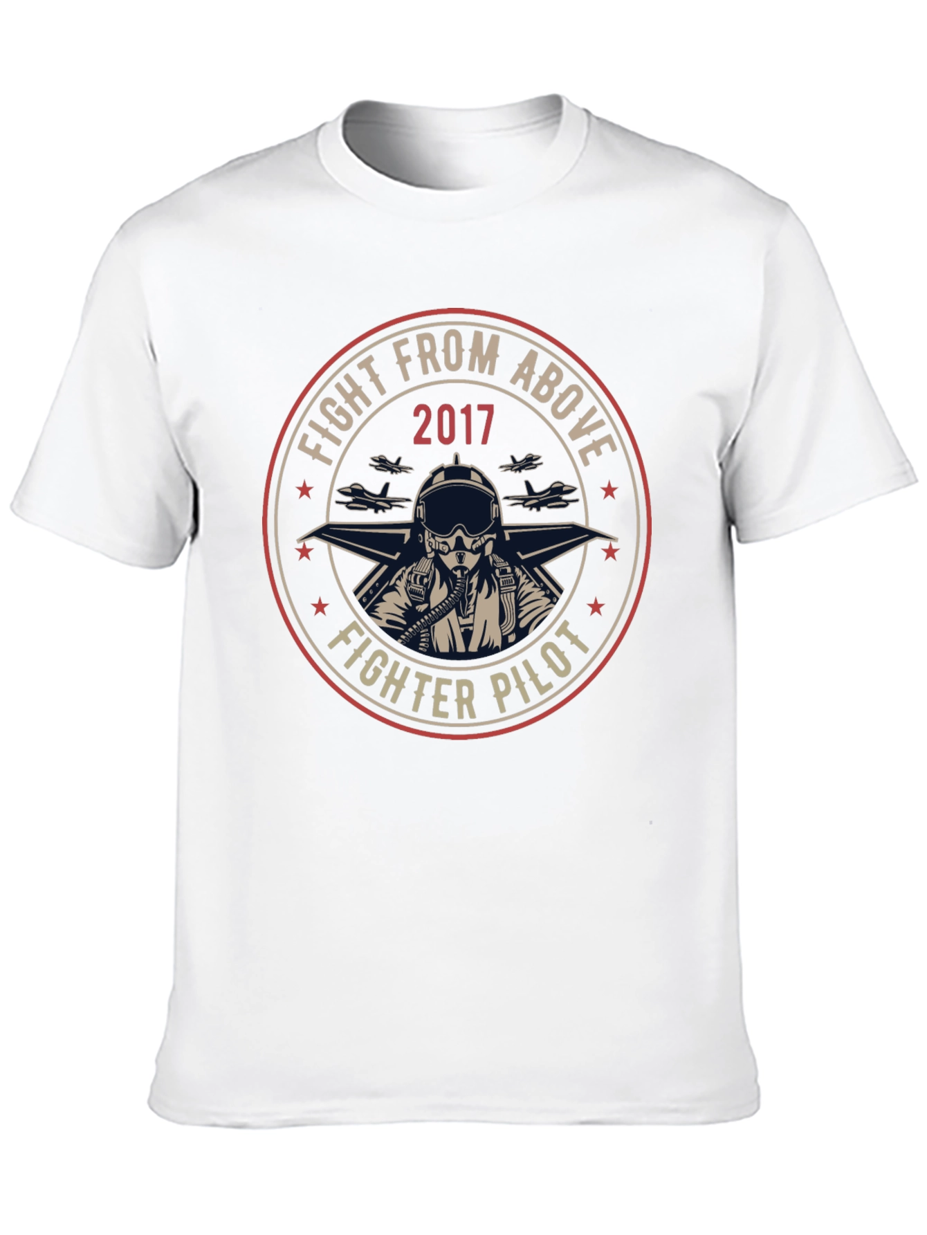 Fighter Pilot Graphic T-Shirt - Fight From Above 2017