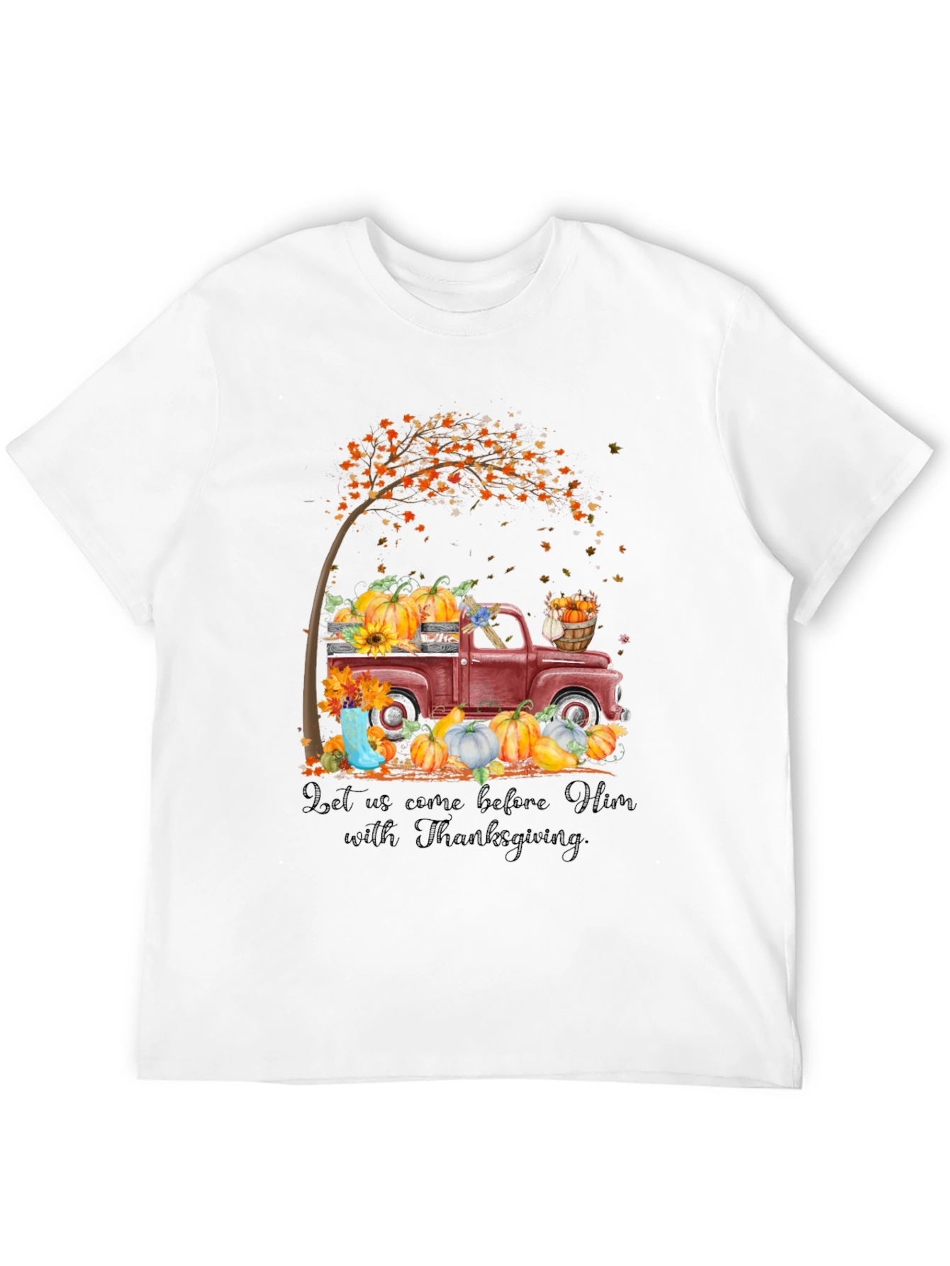 Thanksgiving Truck Tee - Autumn Harvest