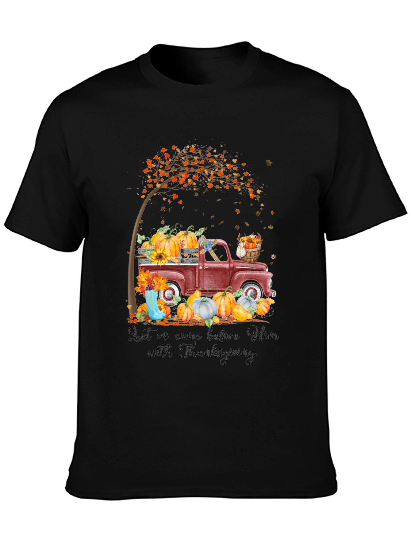 Thanksgiving Truck Tee - Autumn Harvest