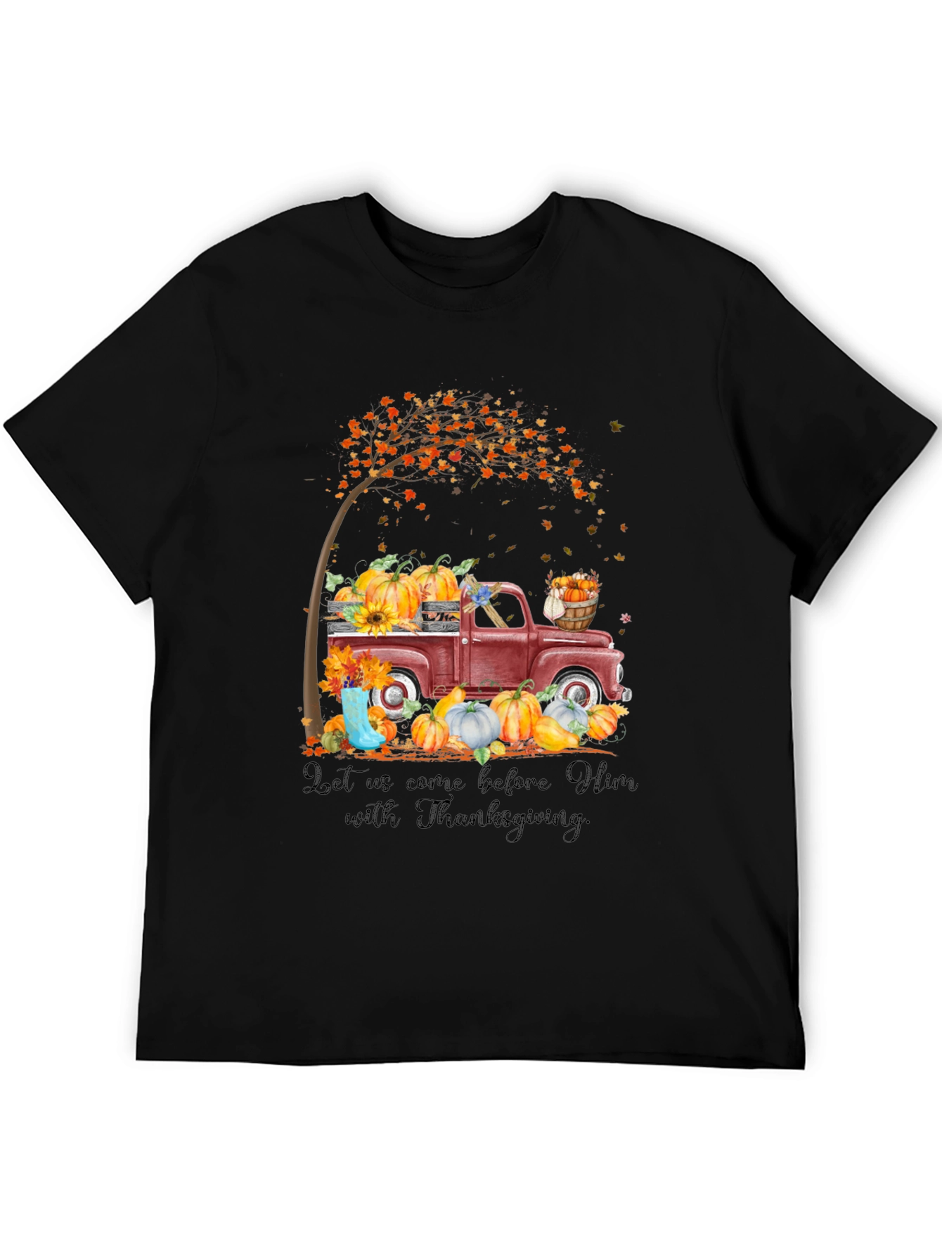 Thanksgiving Truck Tee - Autumn Harvest