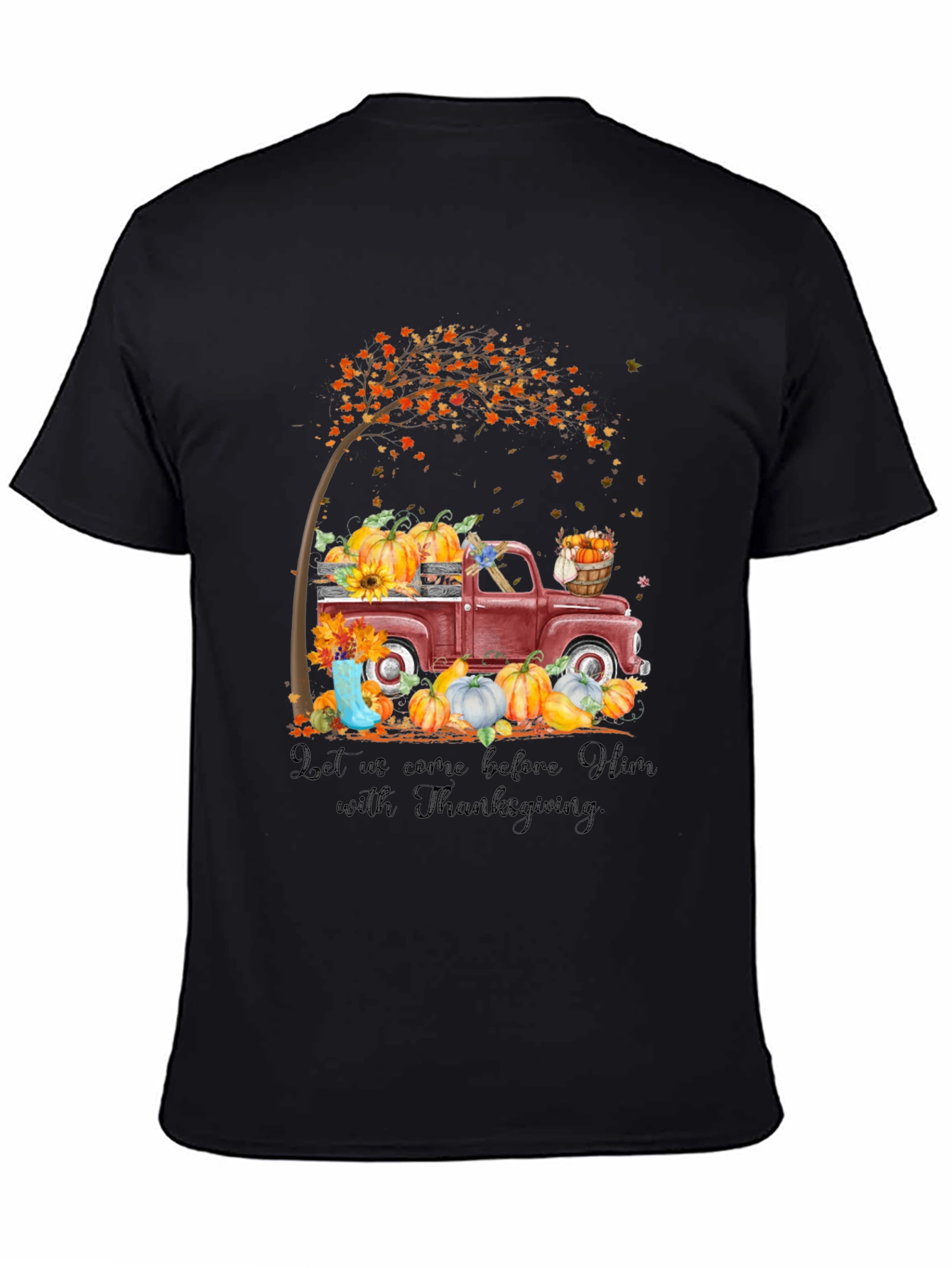 Thanksgiving Truck Tee - Autumn Harvest