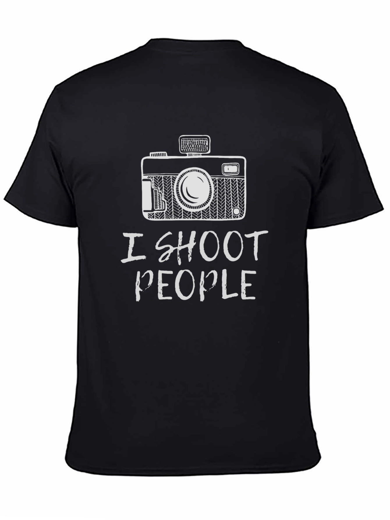 I Shoot People Funny Camera Graphic T-Shirt