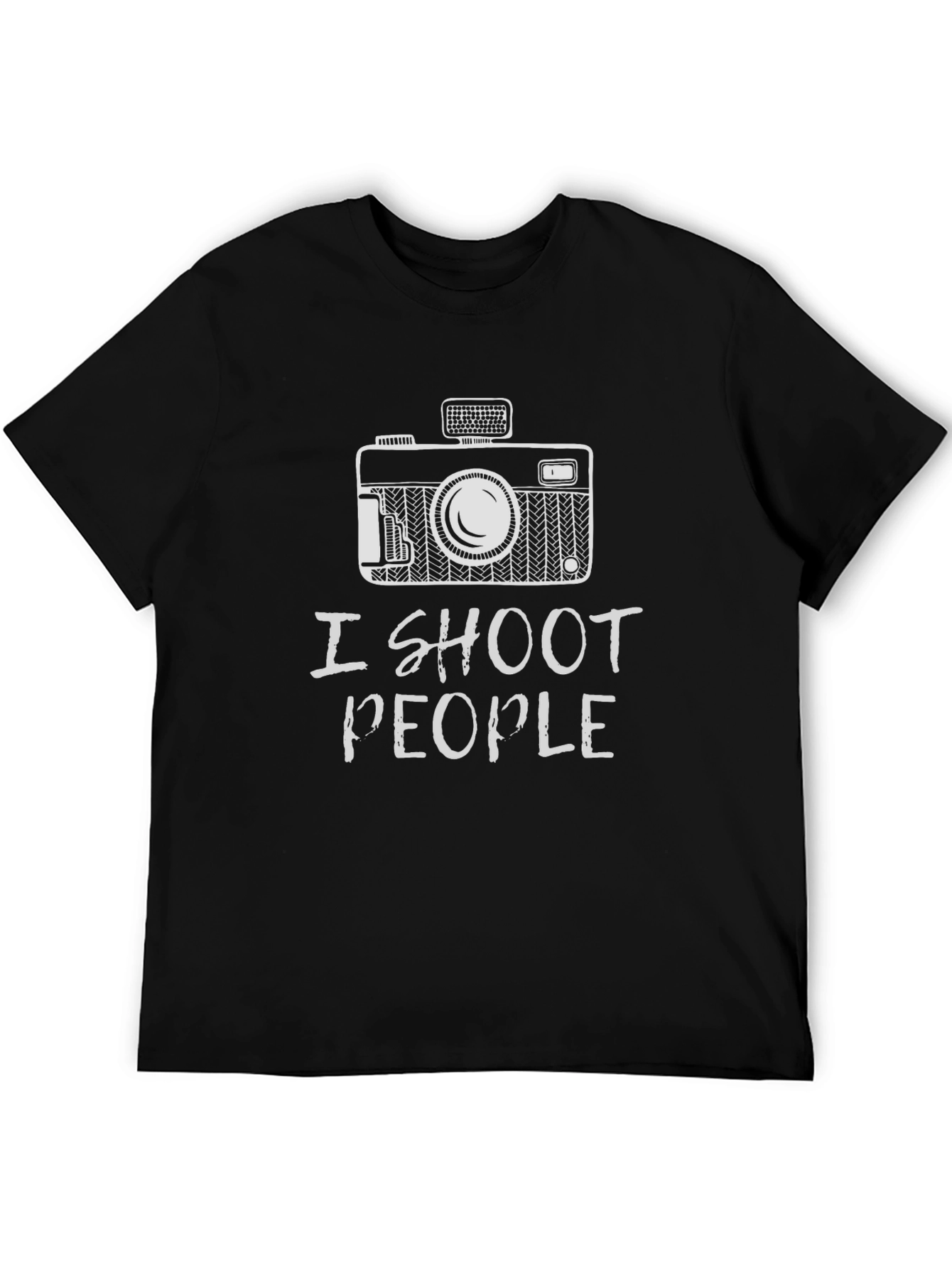 I Shoot People Funny Camera Graphic T-Shirt