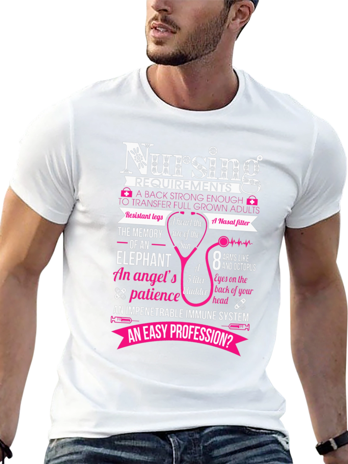 Nursing Requirements Black T-Shirt