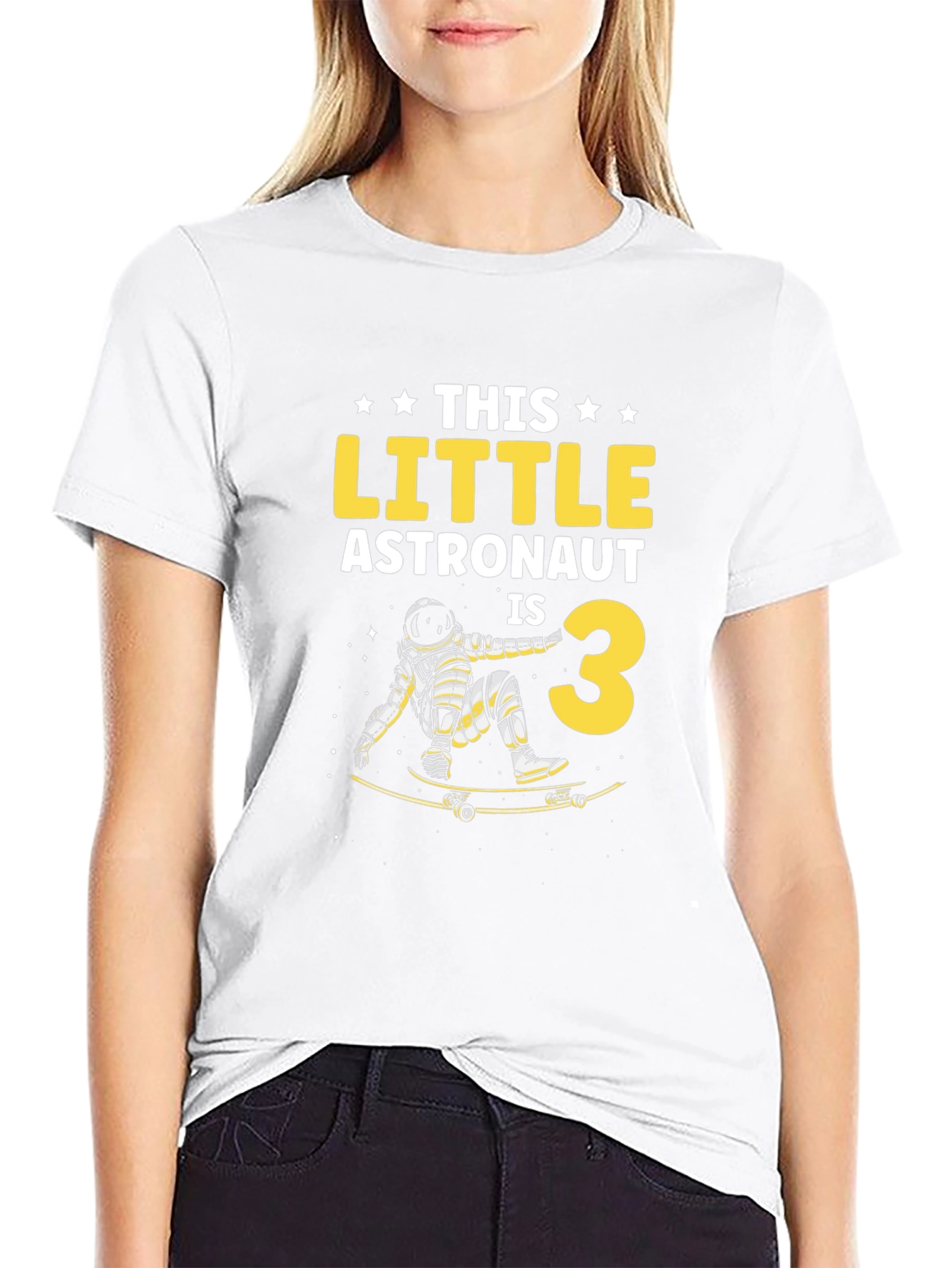 Astronaut 3rd Birthday T-Shirt - Space Theme
