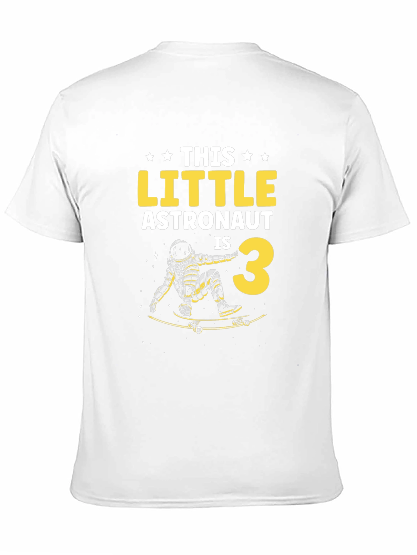 Astronaut 3rd Birthday T-Shirt - Space Theme