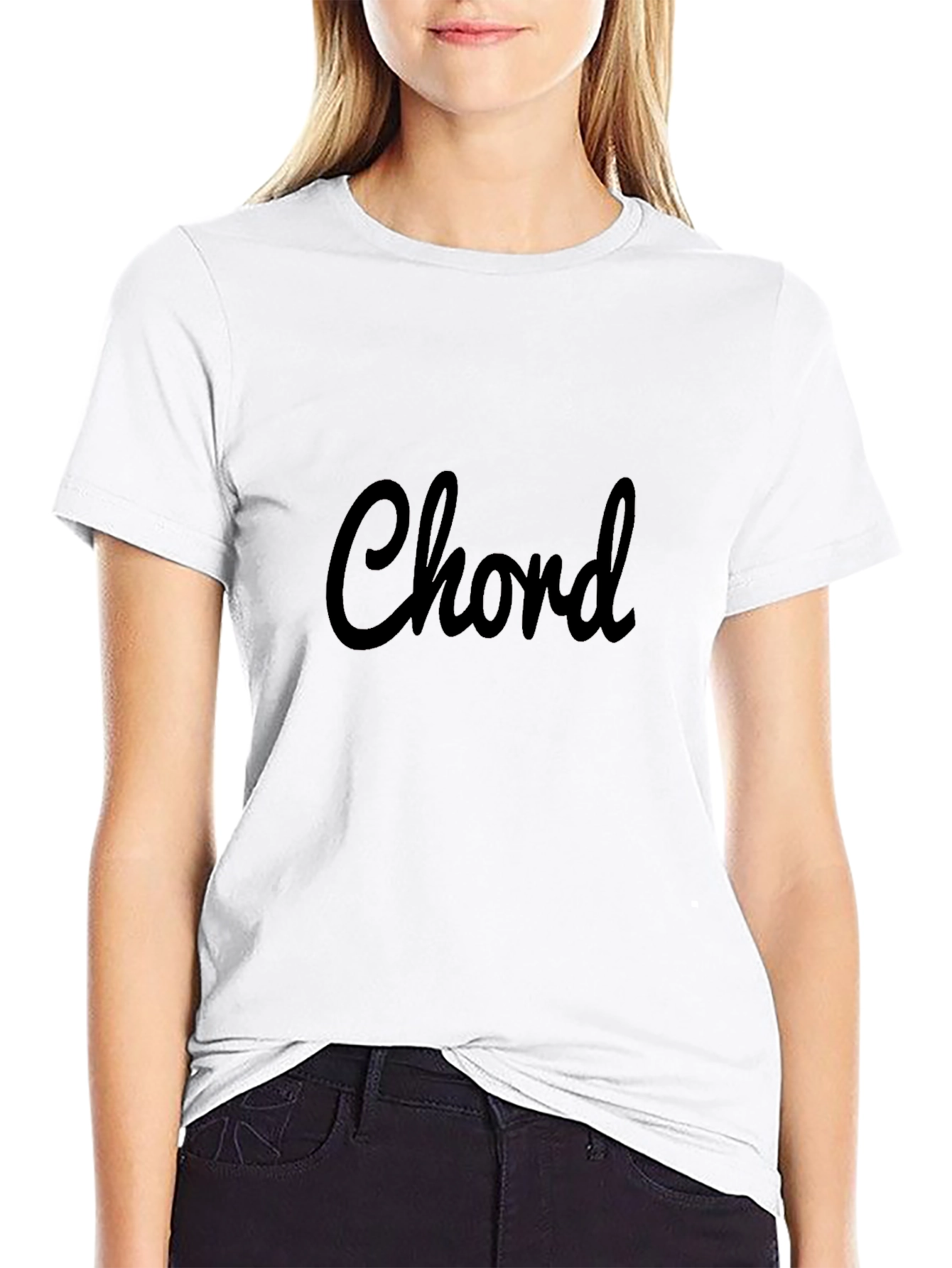 Chord Black T-Shirt - Stylish & Comfortable!