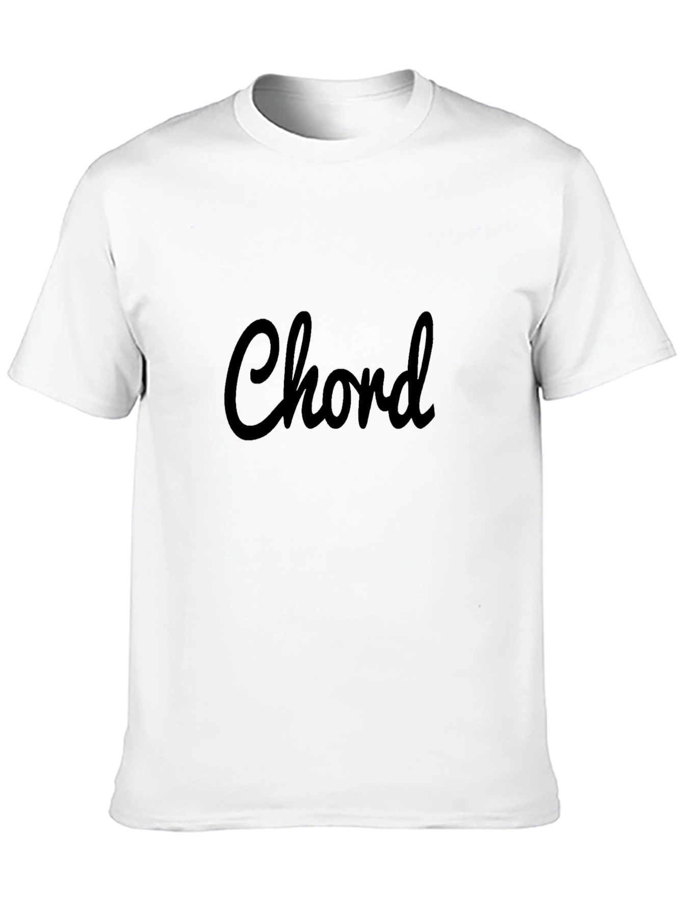 Chord Black T-Shirt - Stylish & Comfortable!