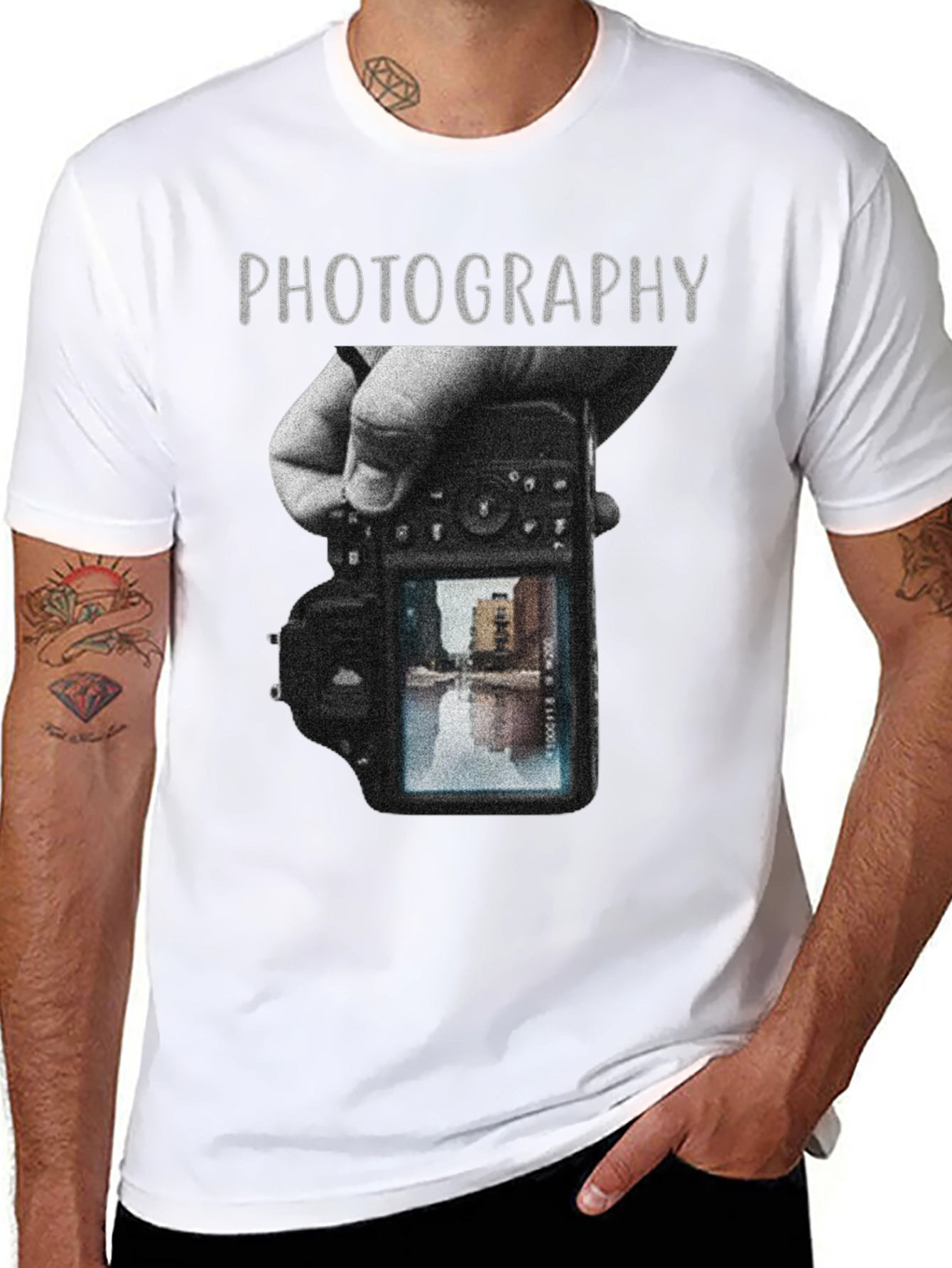 Photography Graphic Tee - Camera Enthusiast Shirt