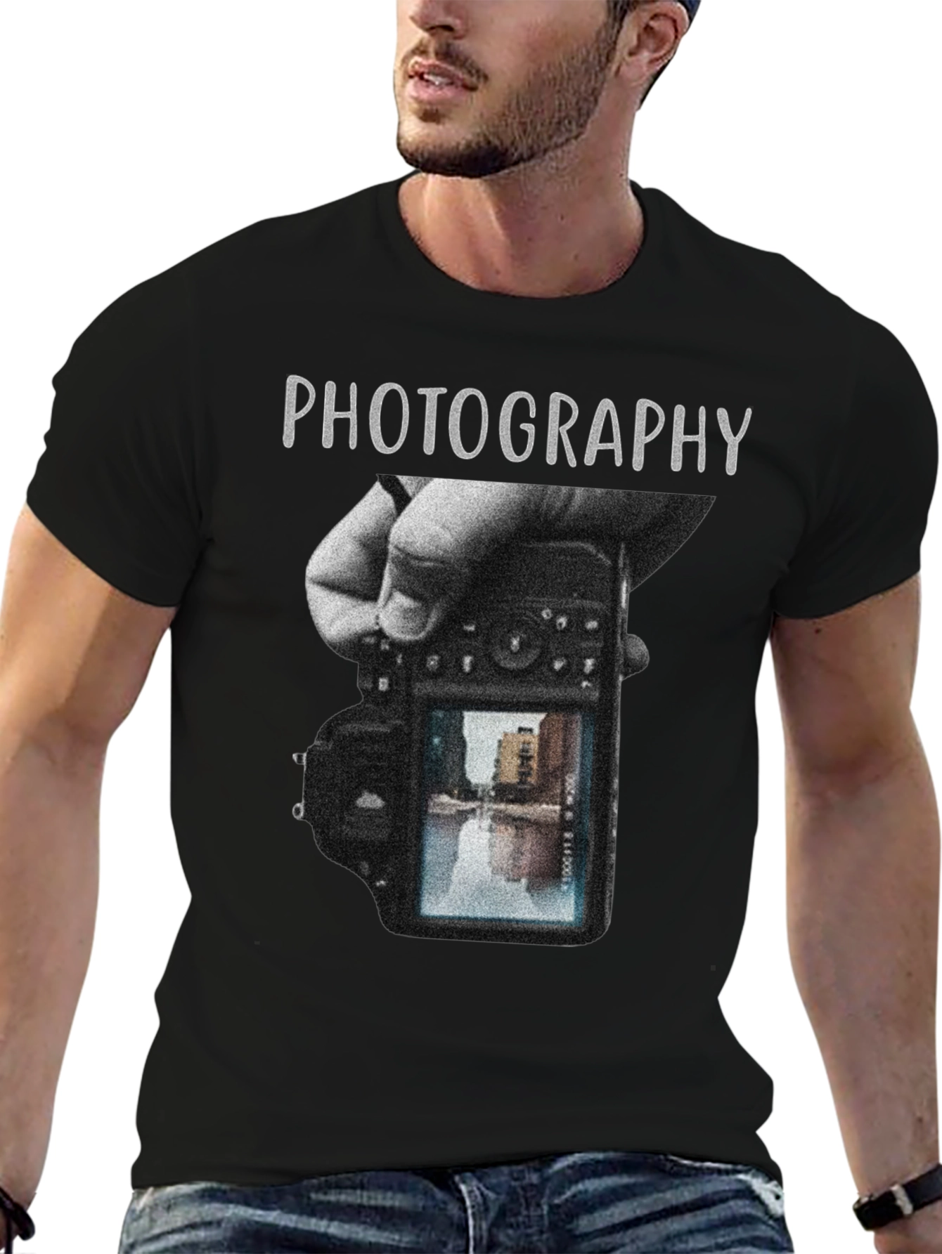 Photography Graphic Tee - Camera Enthusiast Shirt