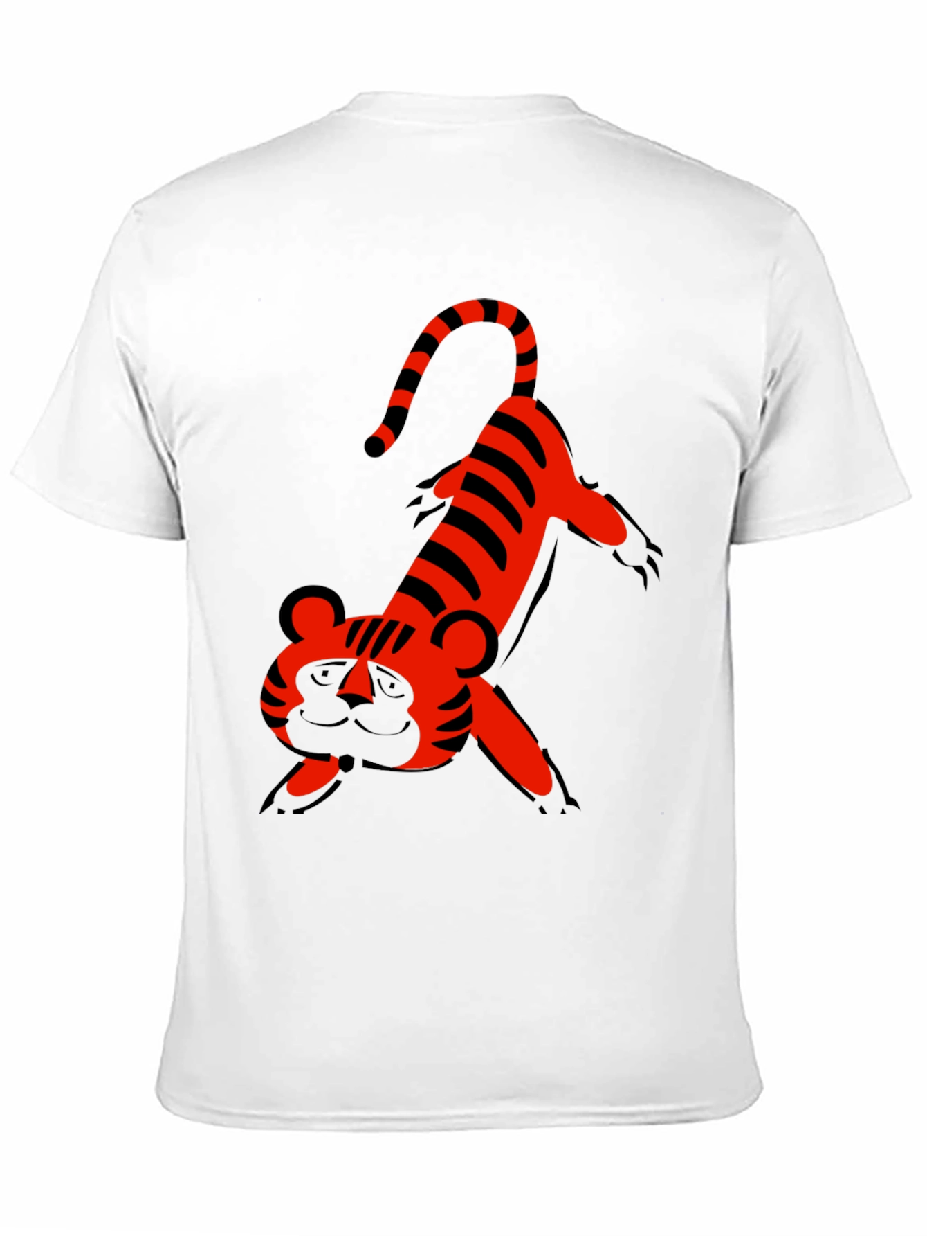 Cool Tiger Graphic Tee - Black T-Shirt