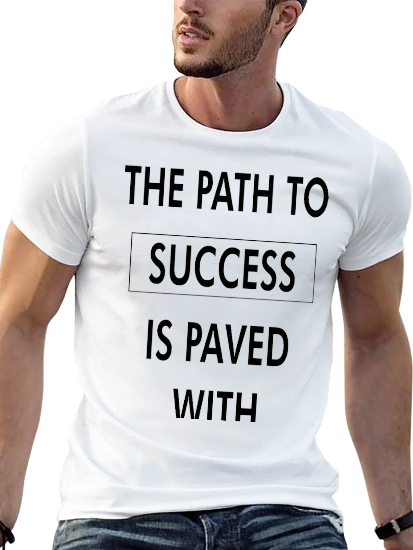 Inspirational Quote Black T-Shirt