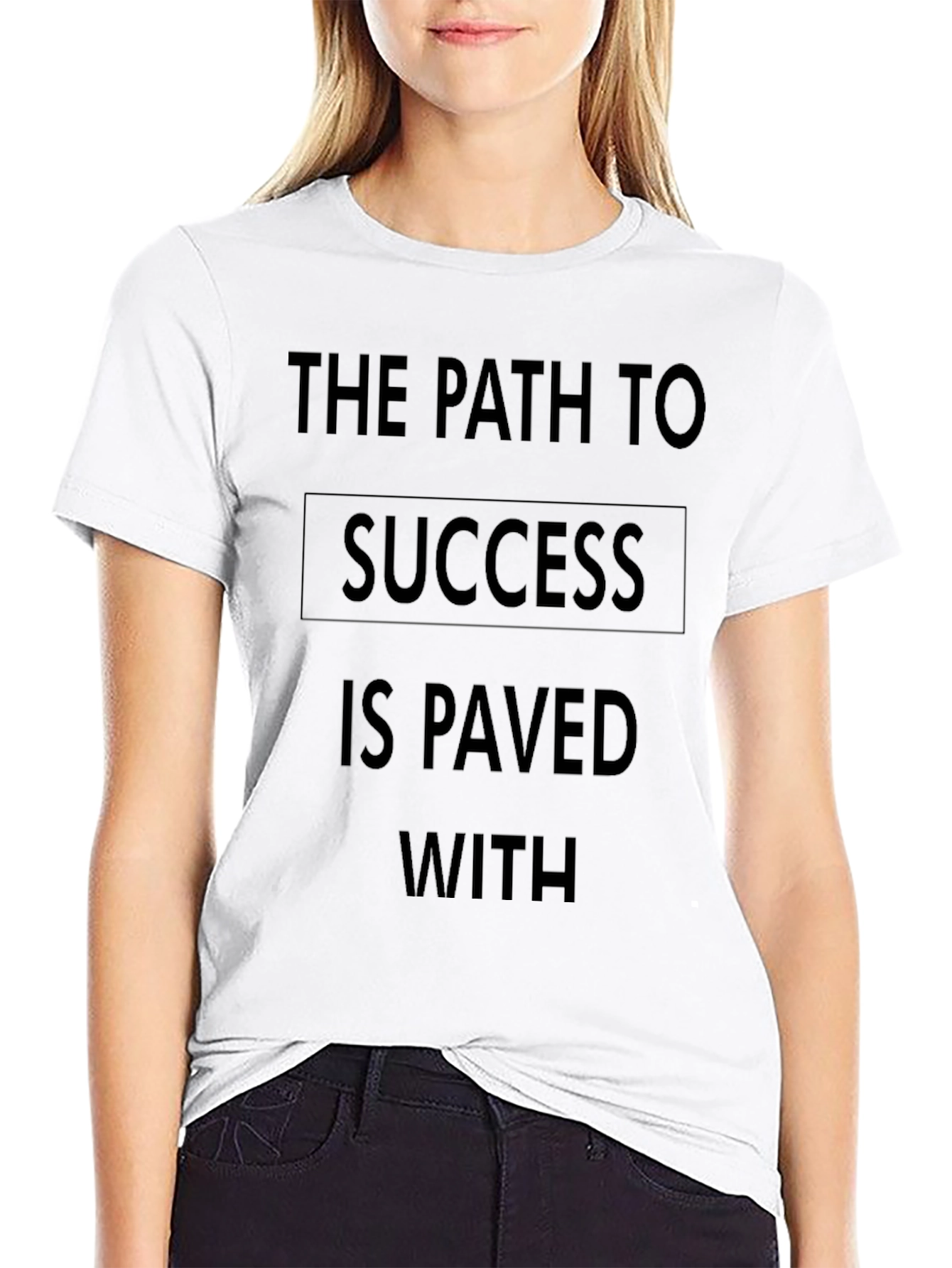 Inspirational Quote Black T-Shirt