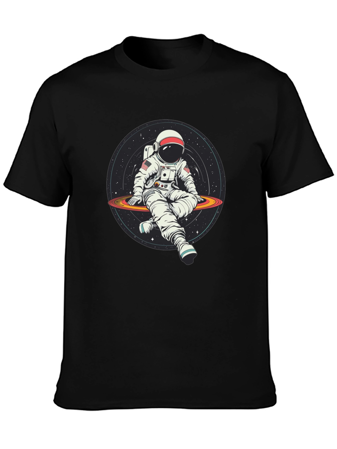 Astronaut Galaxy T-Shirt - Space Explorer Tee